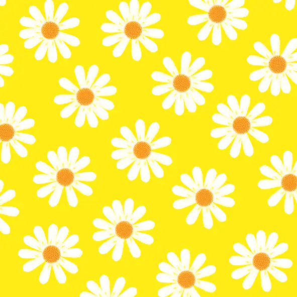 4014995611086 Braun & Company Servietten Dancing Daisies gelb 25 x 25 cm - 20er Pack