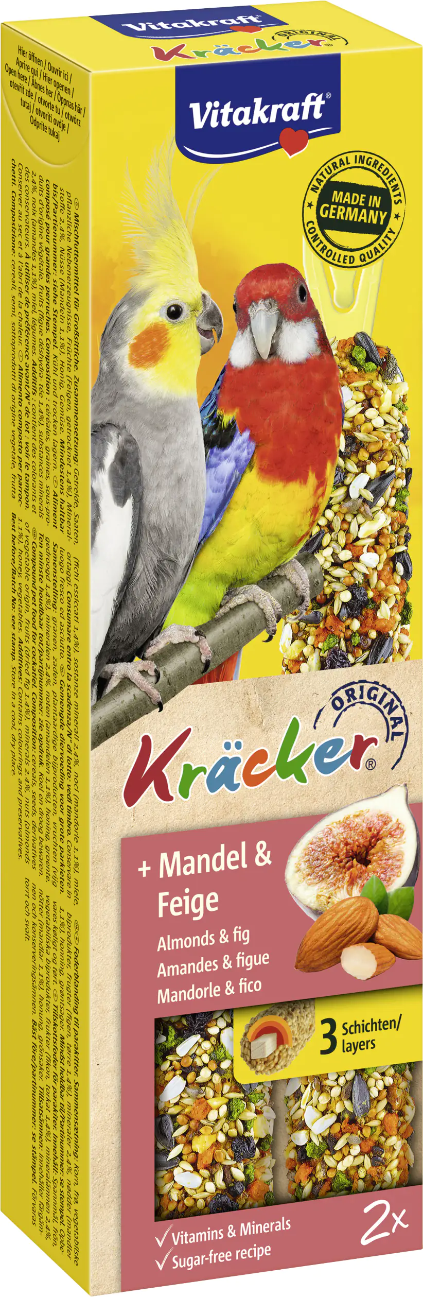 Vitakraft Kräcker® Mandel & Feige 2 Stück / 180 g