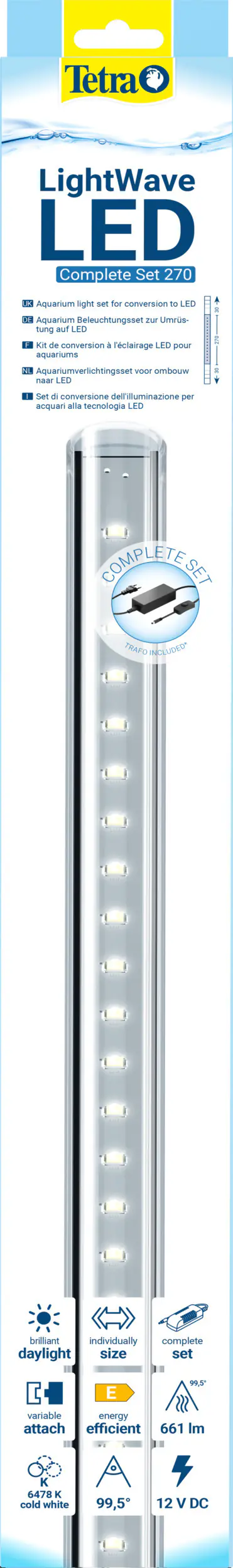 Tetra Aquariumbeleuchtung LightWave Set 270