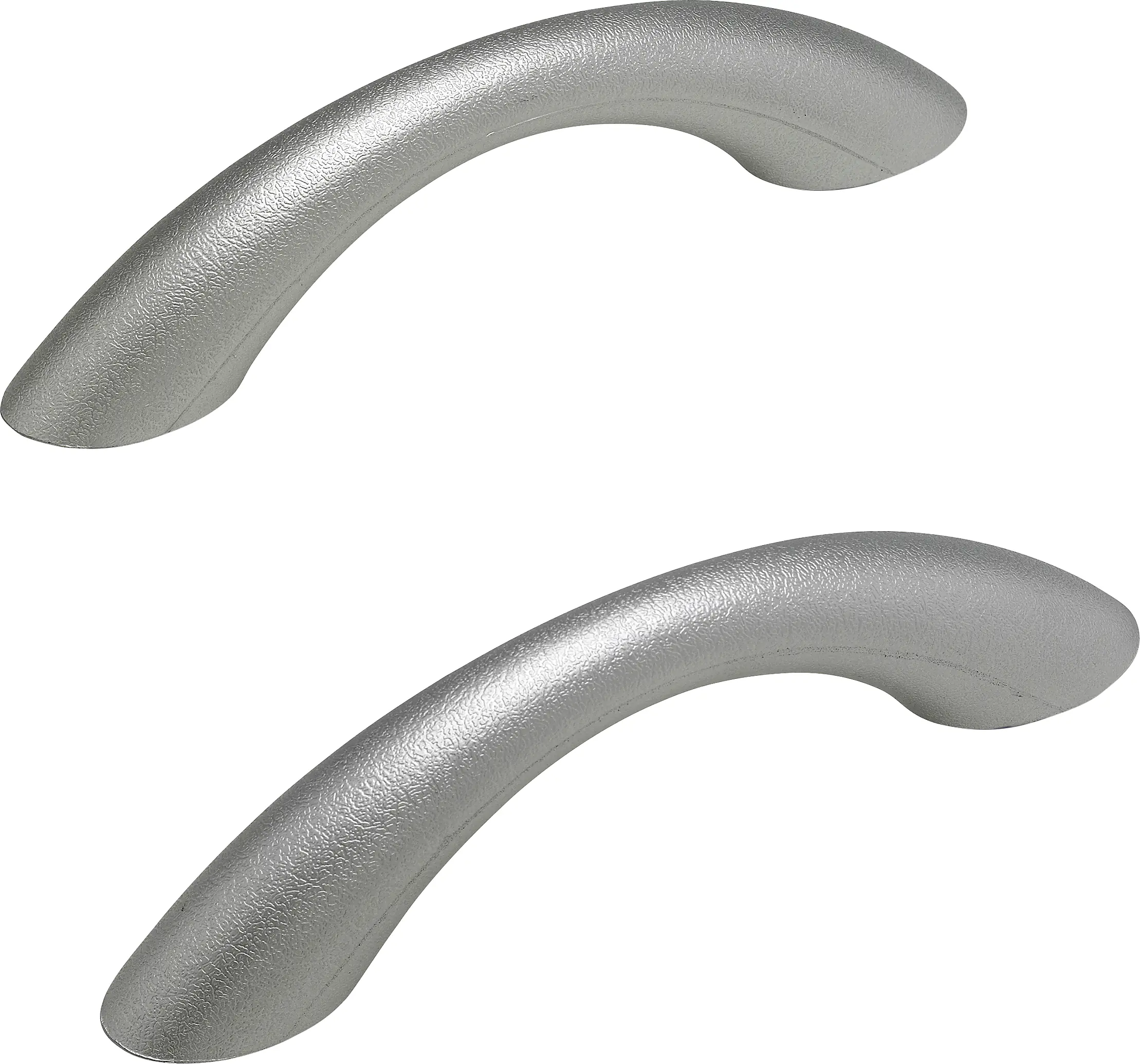 Ottofond Wannengriffe zu Badewanne Atlanta 1 Paar, silbermatt