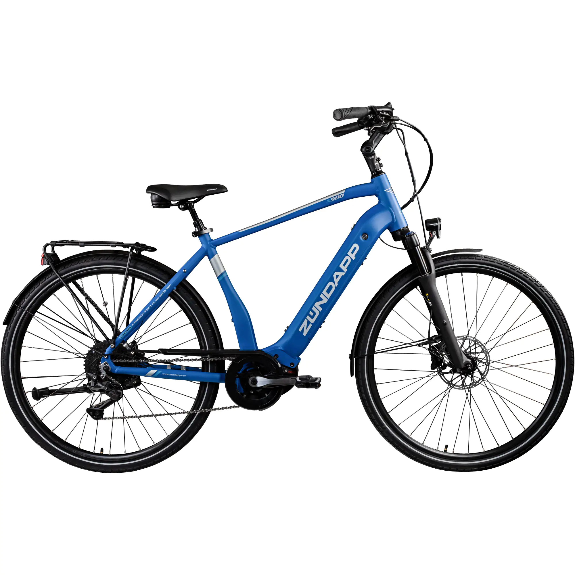 Zündapp E-Bike Trekking X500 28 Zoll 11-Gang 500 Wh blau