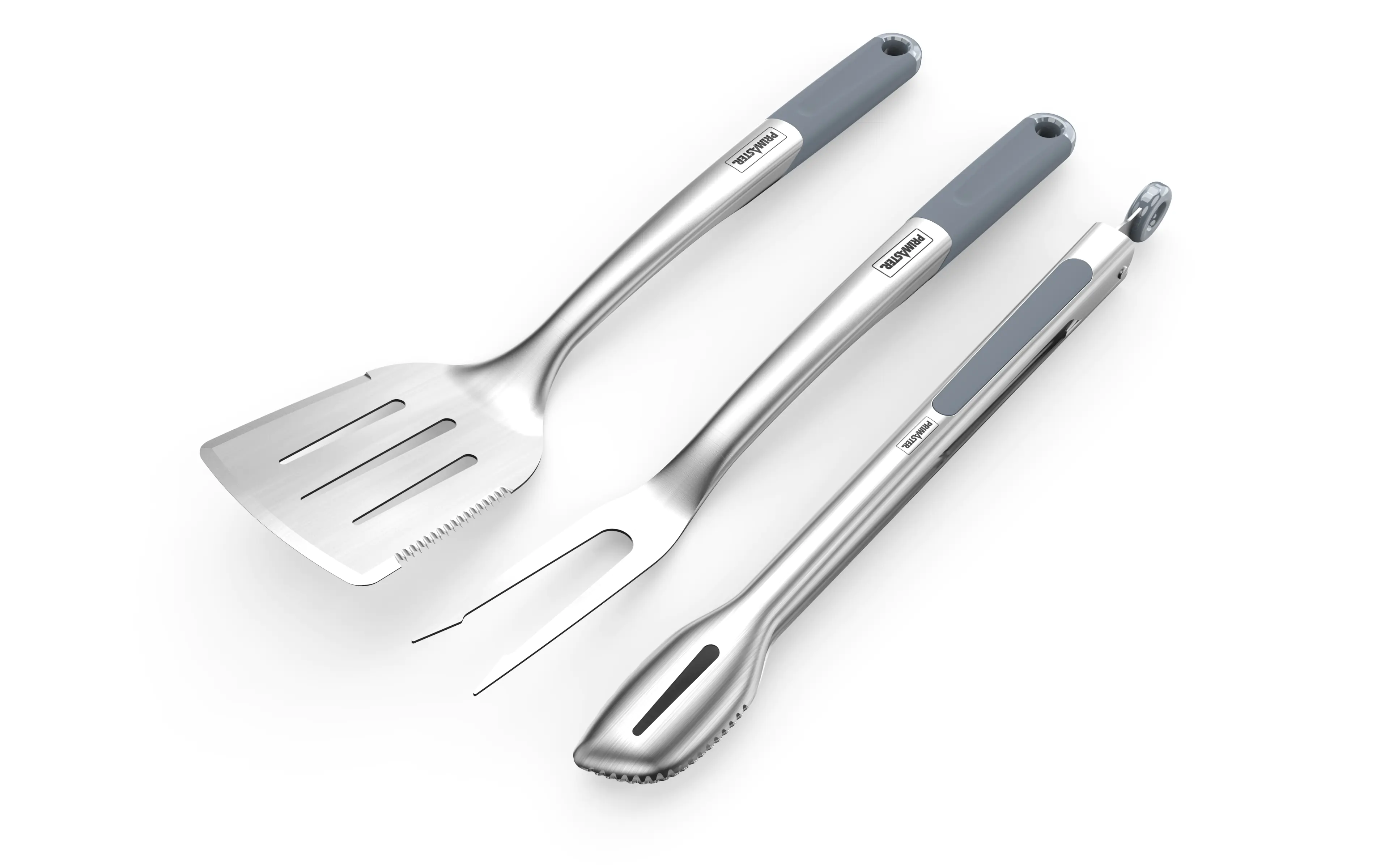 Primaster Grillbesteck-Set Professional 3-teilig 