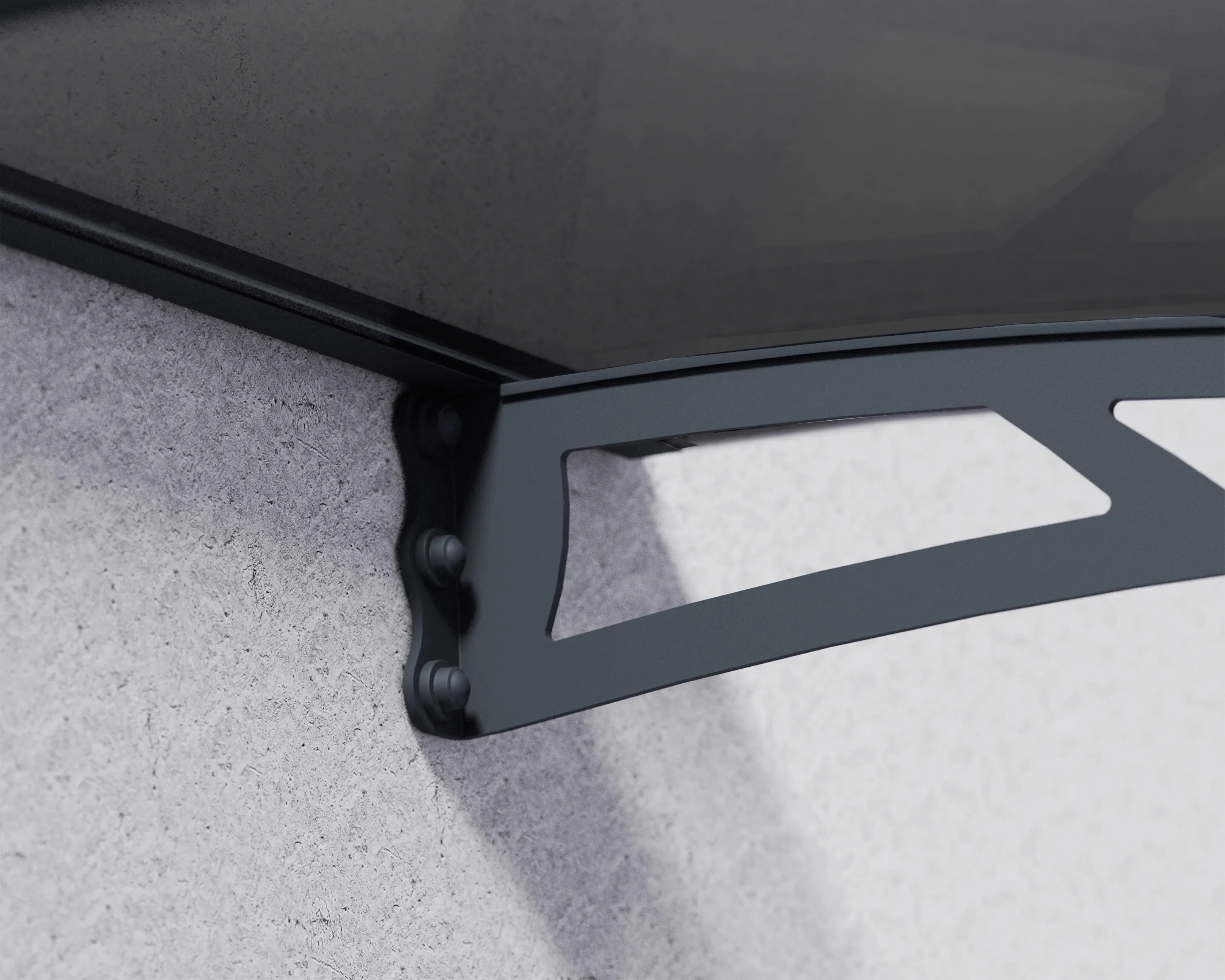 Canopia Vordach Aquila  205,5 x 91,5 cm anthrazit