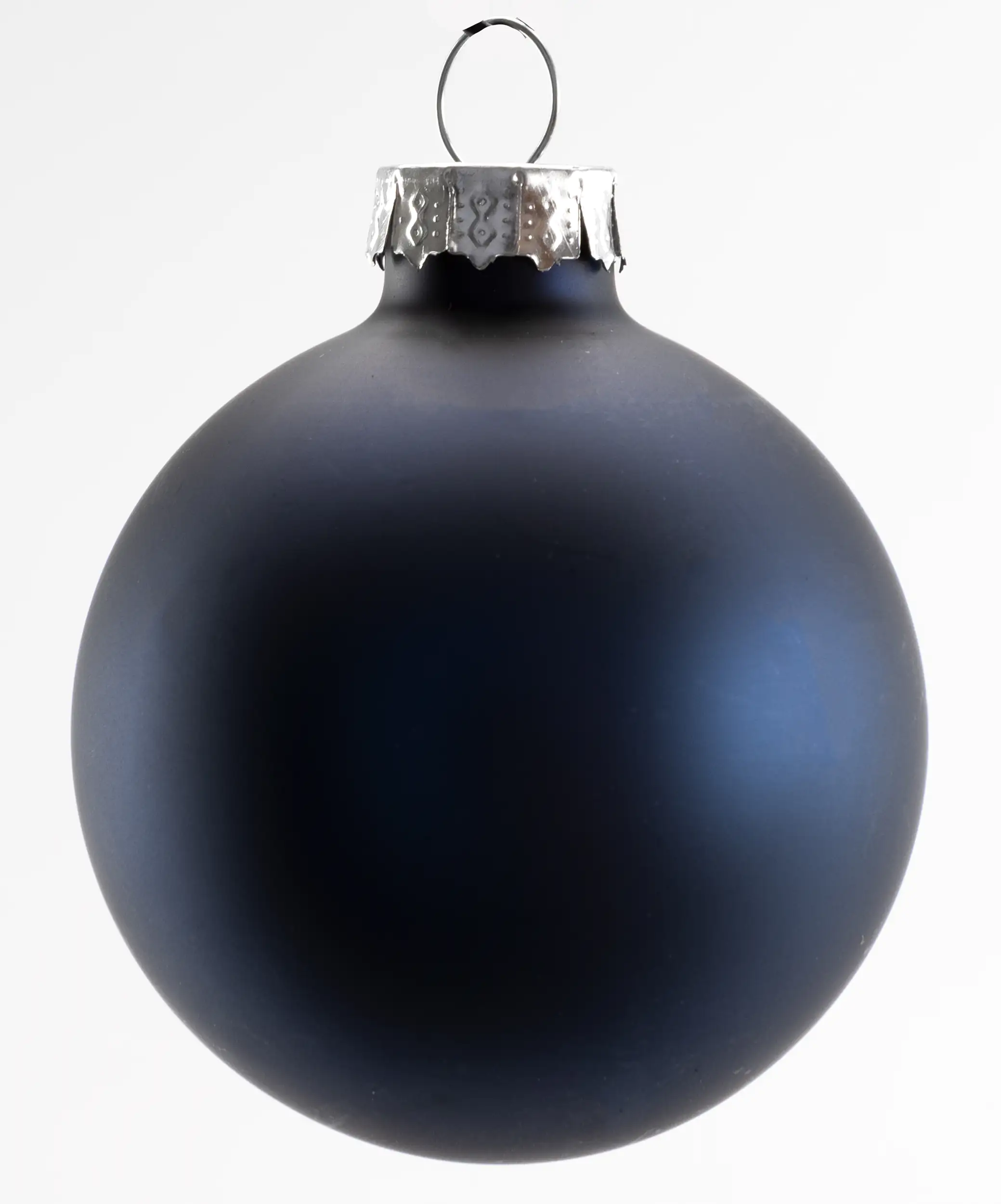 TrendLine Weihnachtskugeln aus Glas Ø 6 cm nachtblau 20 Stück