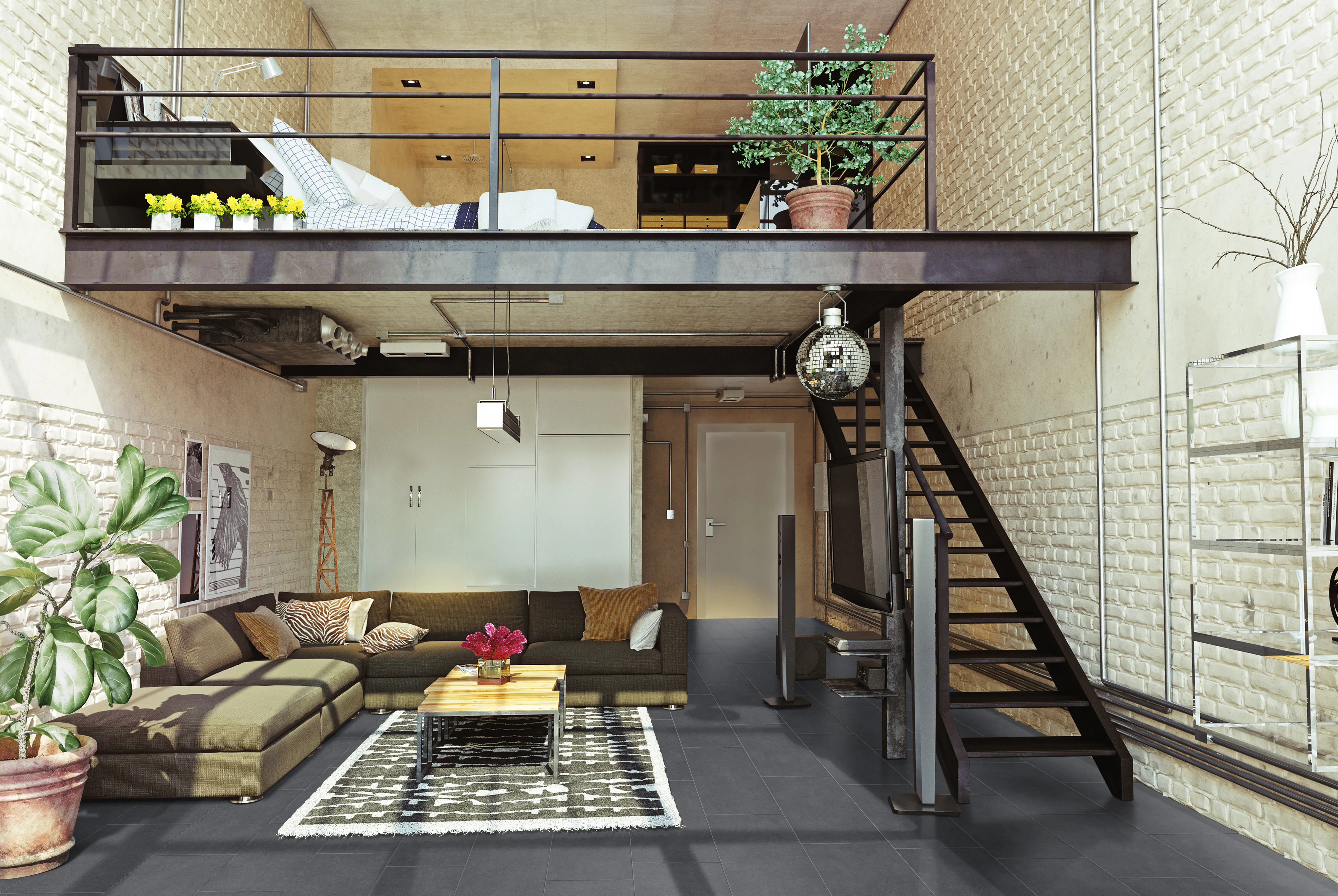 8033866649894_1 Bodenfliese Feinsteinzeug Absolute 31 x 62 cm anthrazit