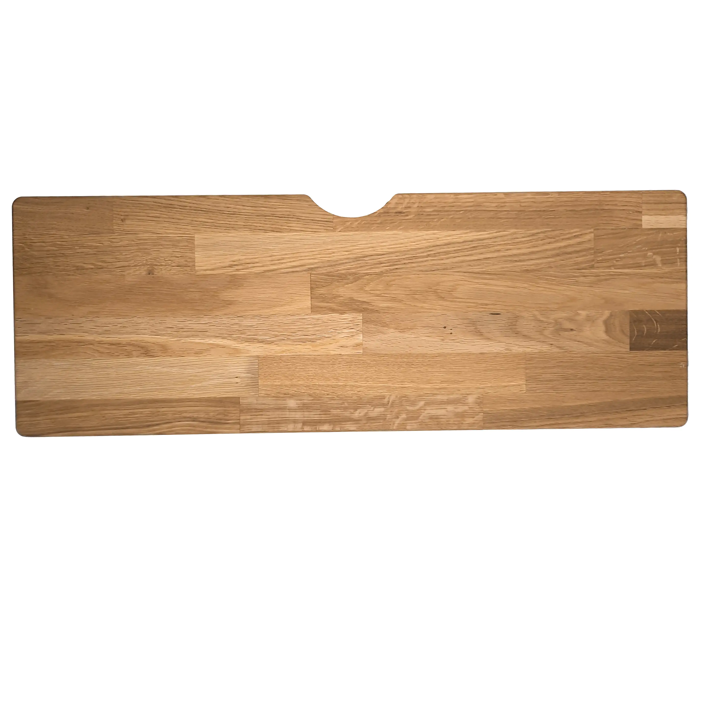 Dolle Mittelholmtreppe Hamburg Eiche 75 cm 11 Stufen gerade mit Geländer weiß