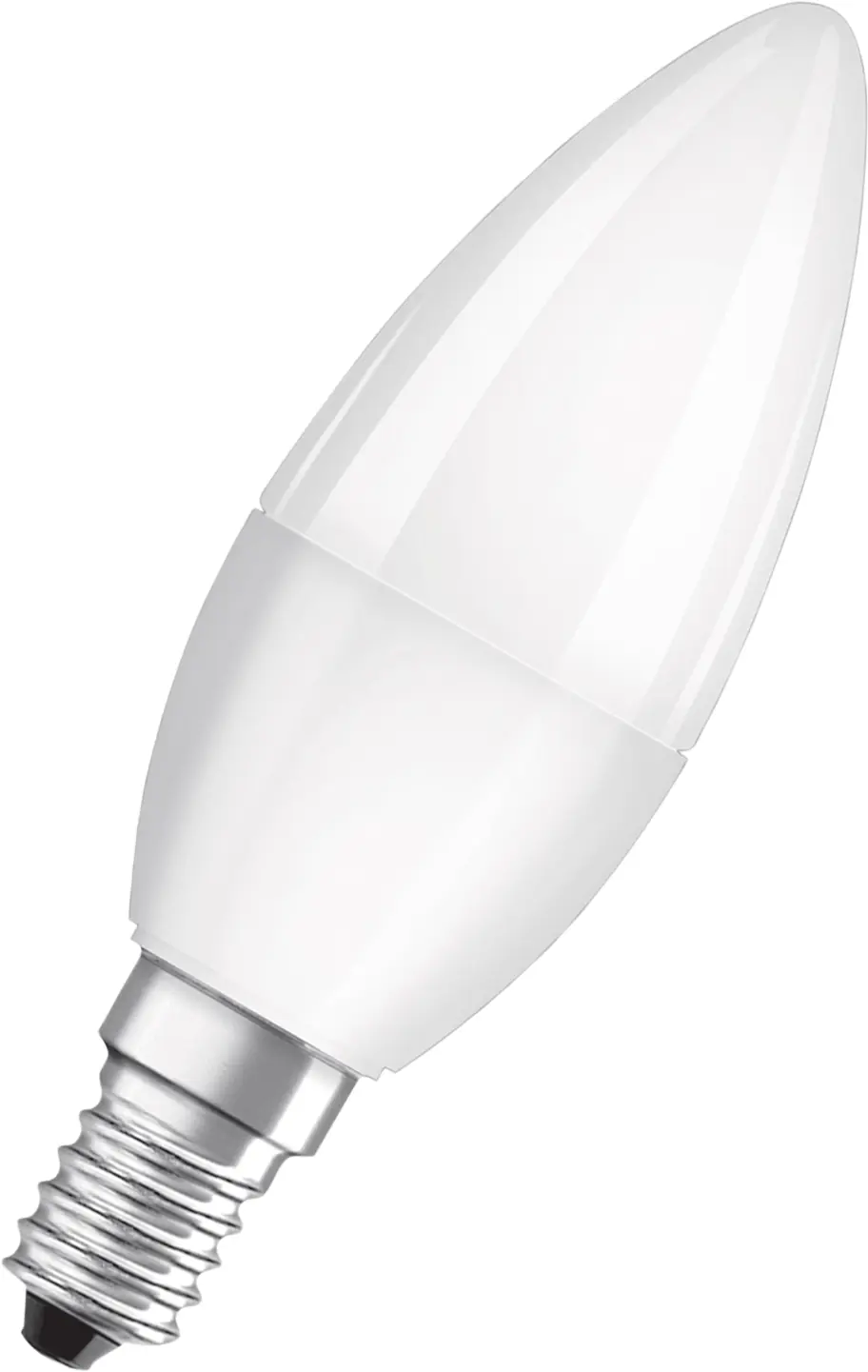 Bellalux LED Leuchtmittel Classic B25 E14 3W warmweiß, weiß matt