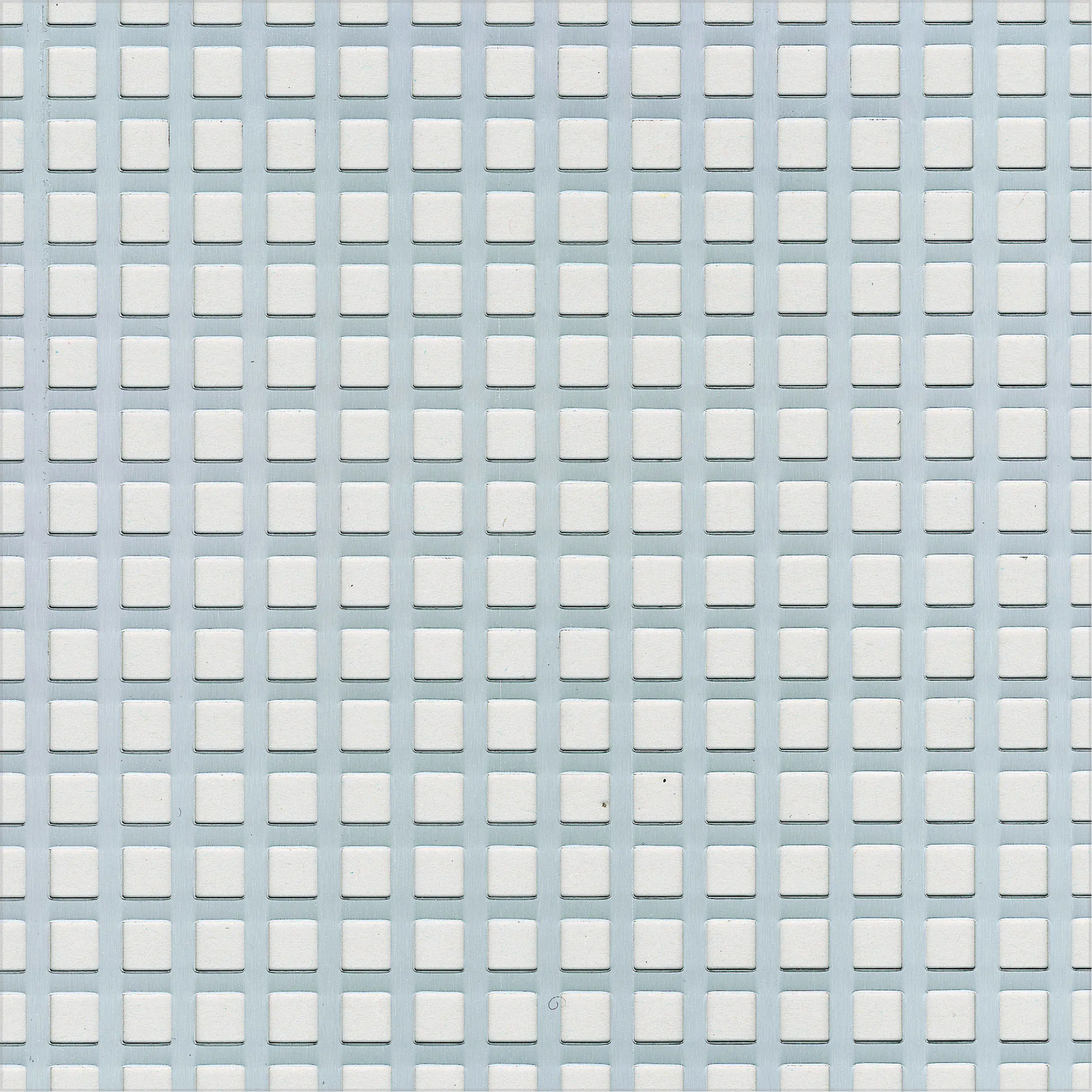 alfer Quadratlochblech 250 x 500 mm Aluminium eloxiert silber