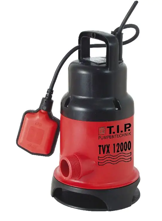 T.I.P. Schmutzwasser Tauchpumpe TVX 12000 10.800 l/h 6 m 480 Watt