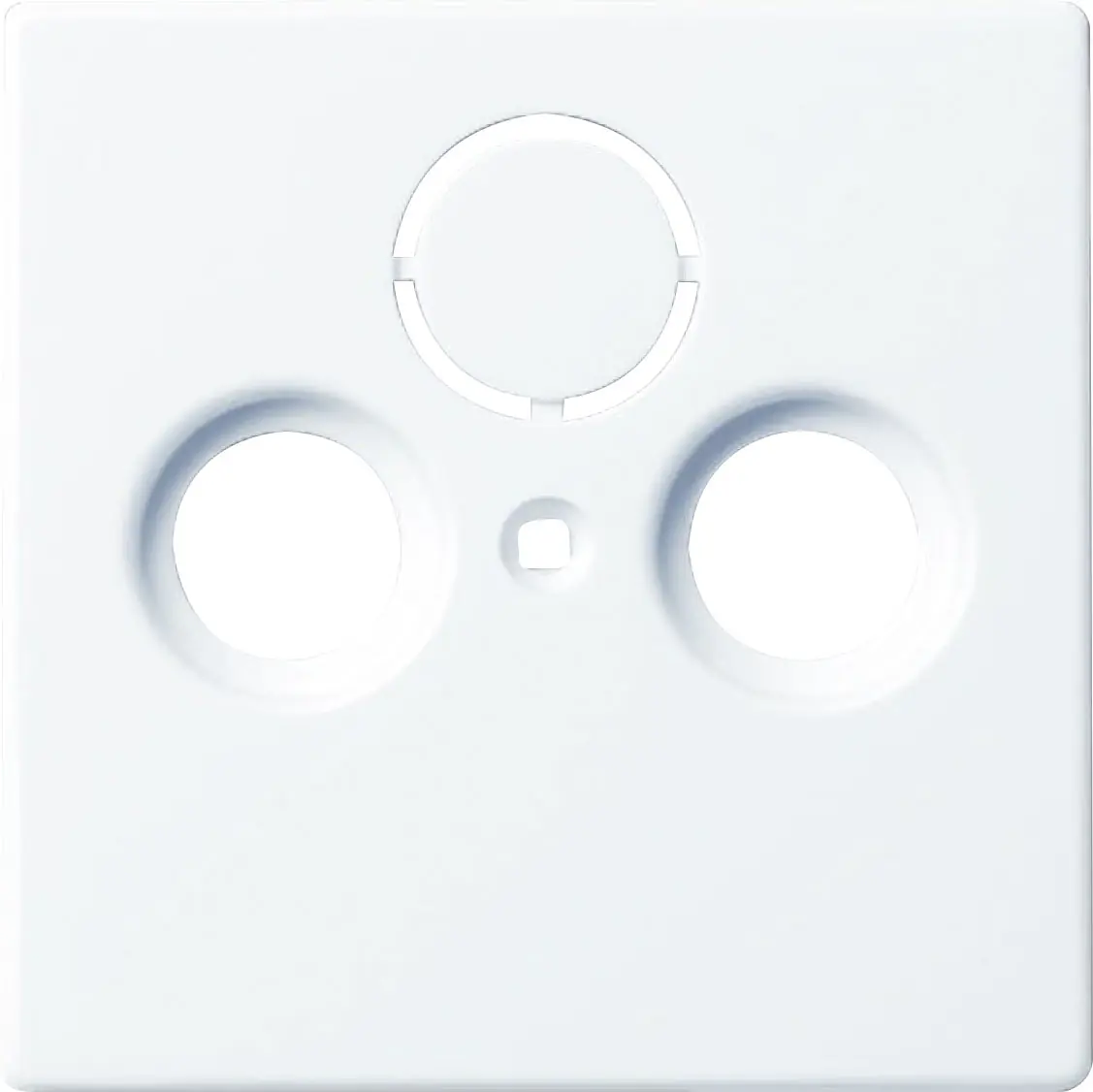 Busch Jaeger Antennenabdeckung 2/3-Loch Future Linear studioweiß 1743-84