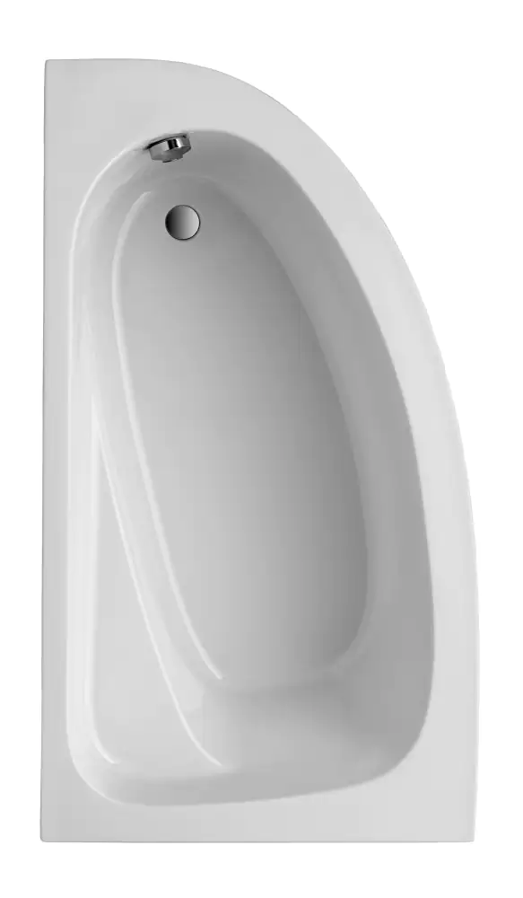 Ottofond Eckwanne Marina 160 x 90 cm, weiß, Modell B