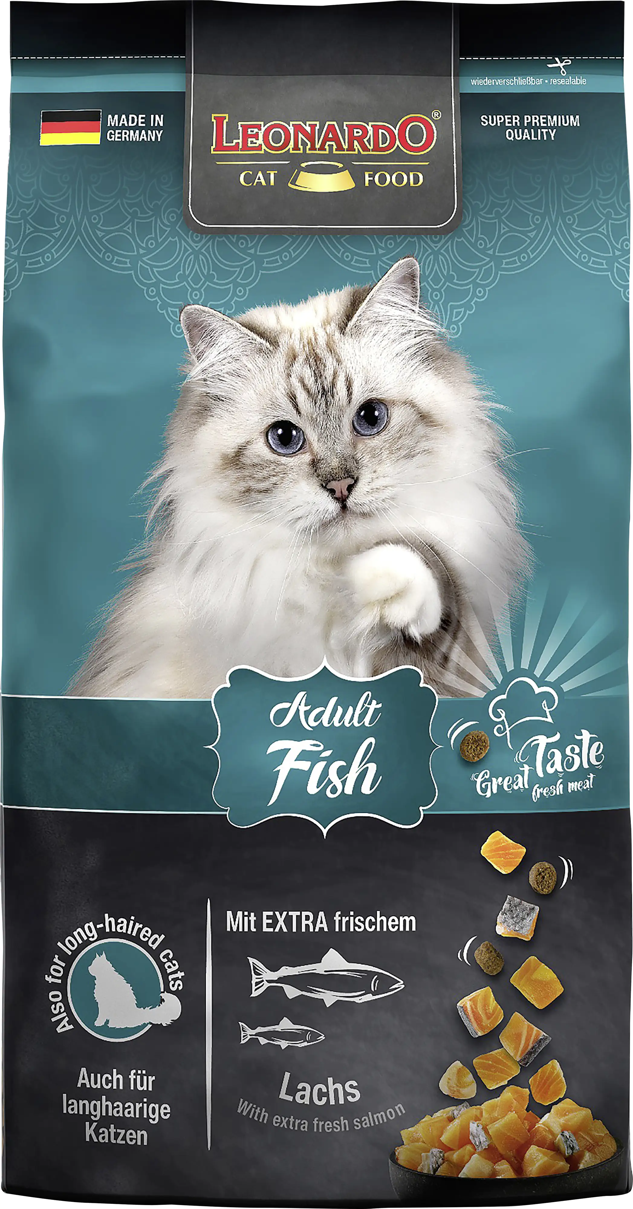 Leonardo Katzentrockenfutter  Leo Ad Fisch 1,8 kg