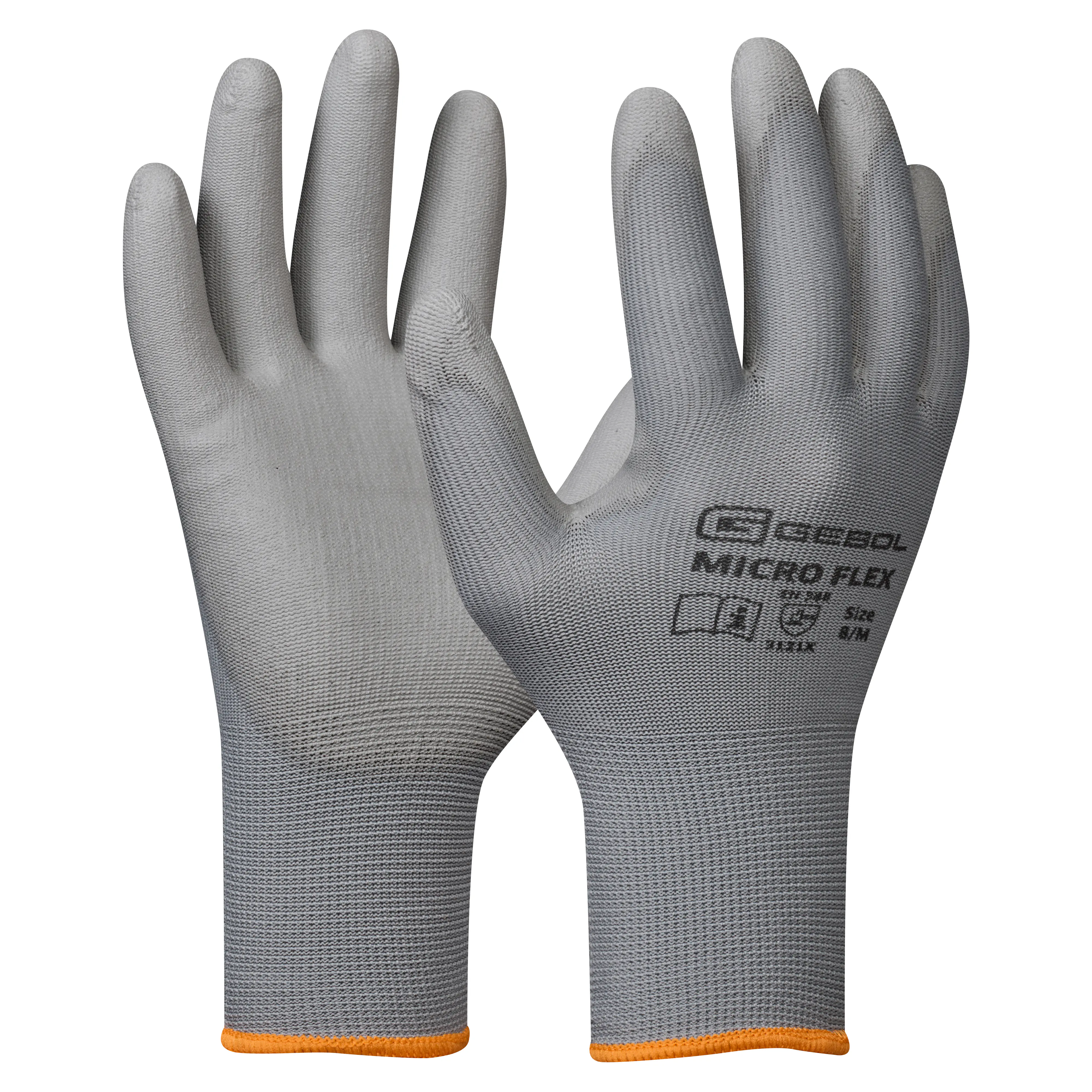 Gebol Handschuhe Nano Flex grau