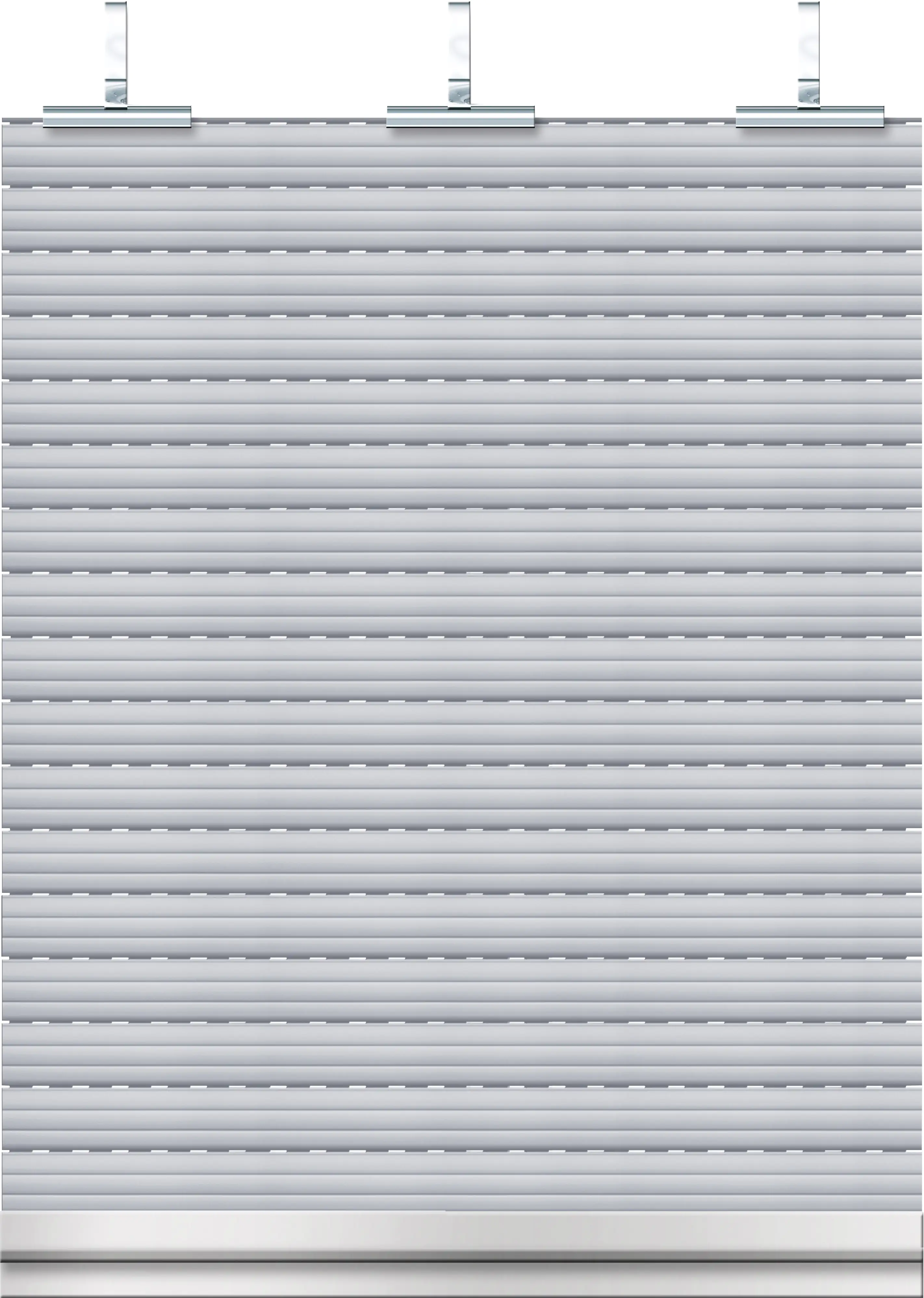 Schellenberg Rollladenpanzer komplett Set für System Maxi 120 x 140 cm grau