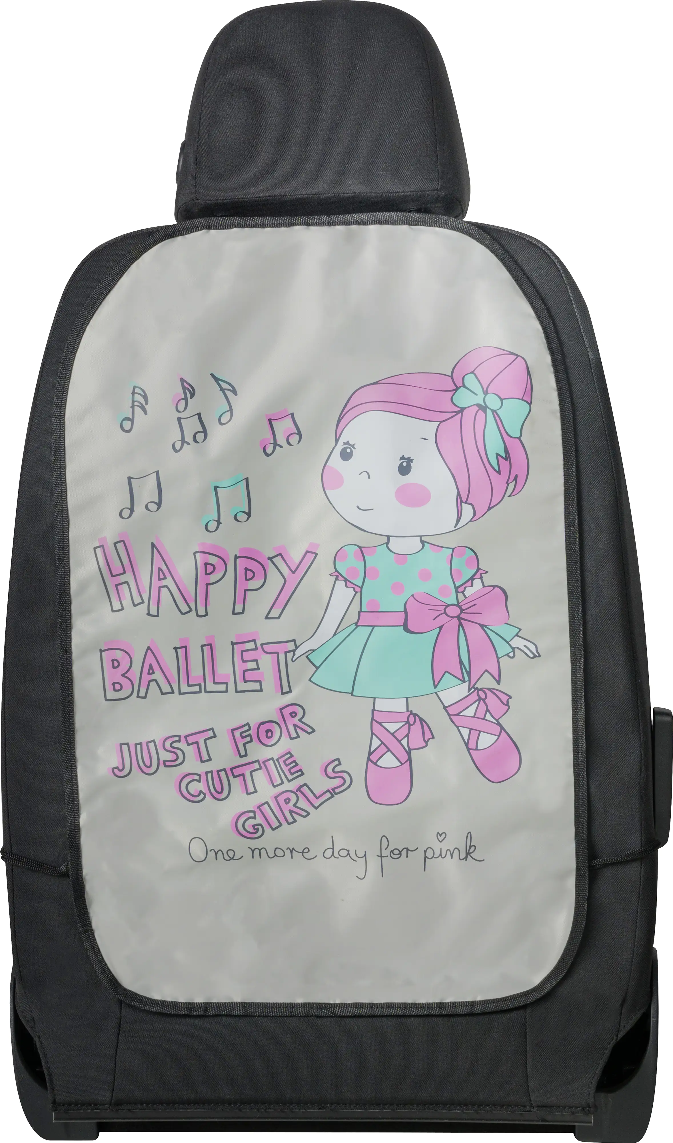 9001778261748 Walser Autositz Rückenlehnenschutz Ballet Doll rosa 1-teilig