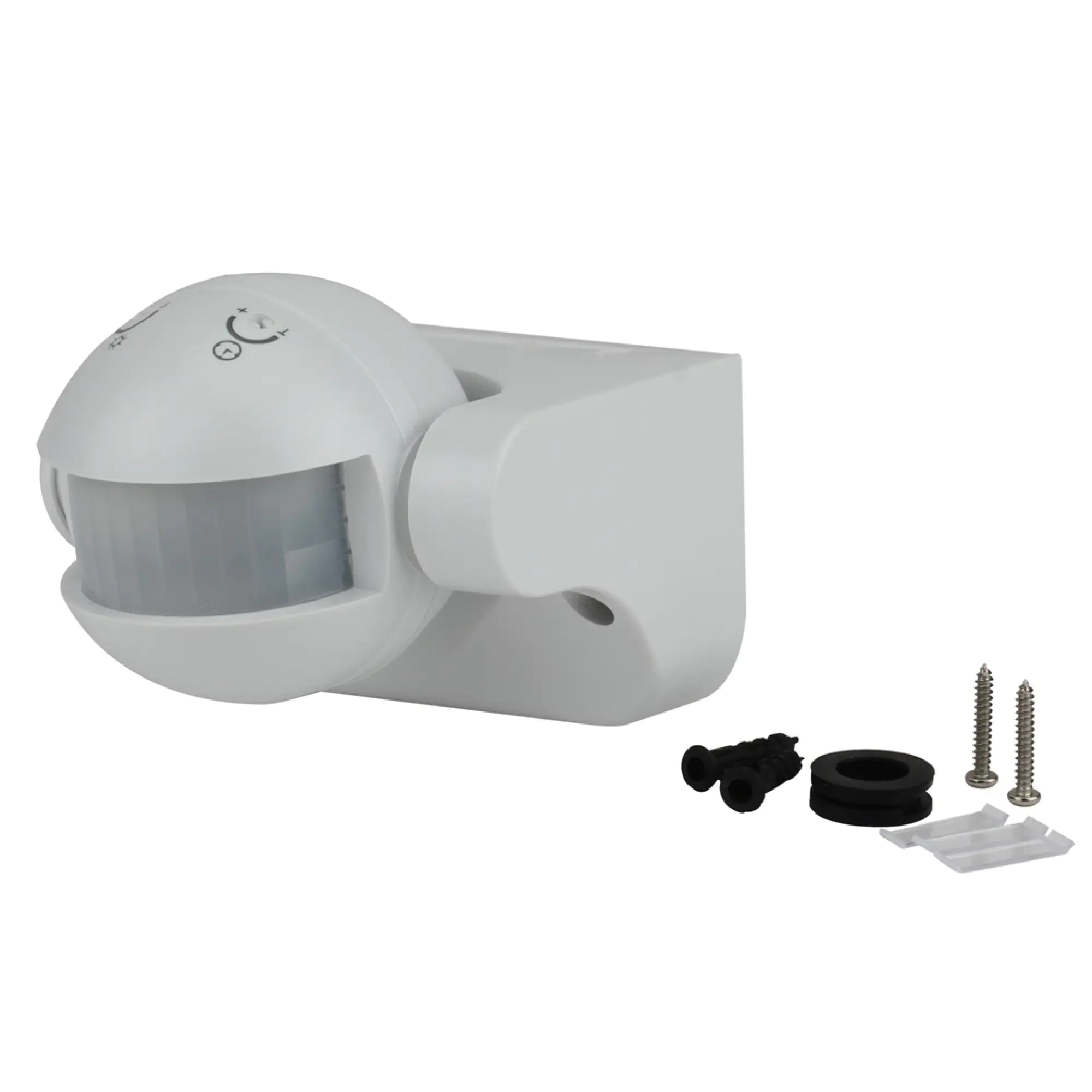 Unitec Bewegungsmelder weiß für bis zu 1000 Watt, 180 Grad