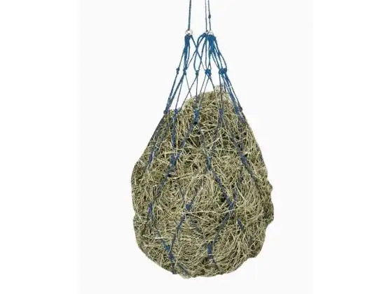 Kerbl Pferde-Heunetz blau mit Aufhängeringen