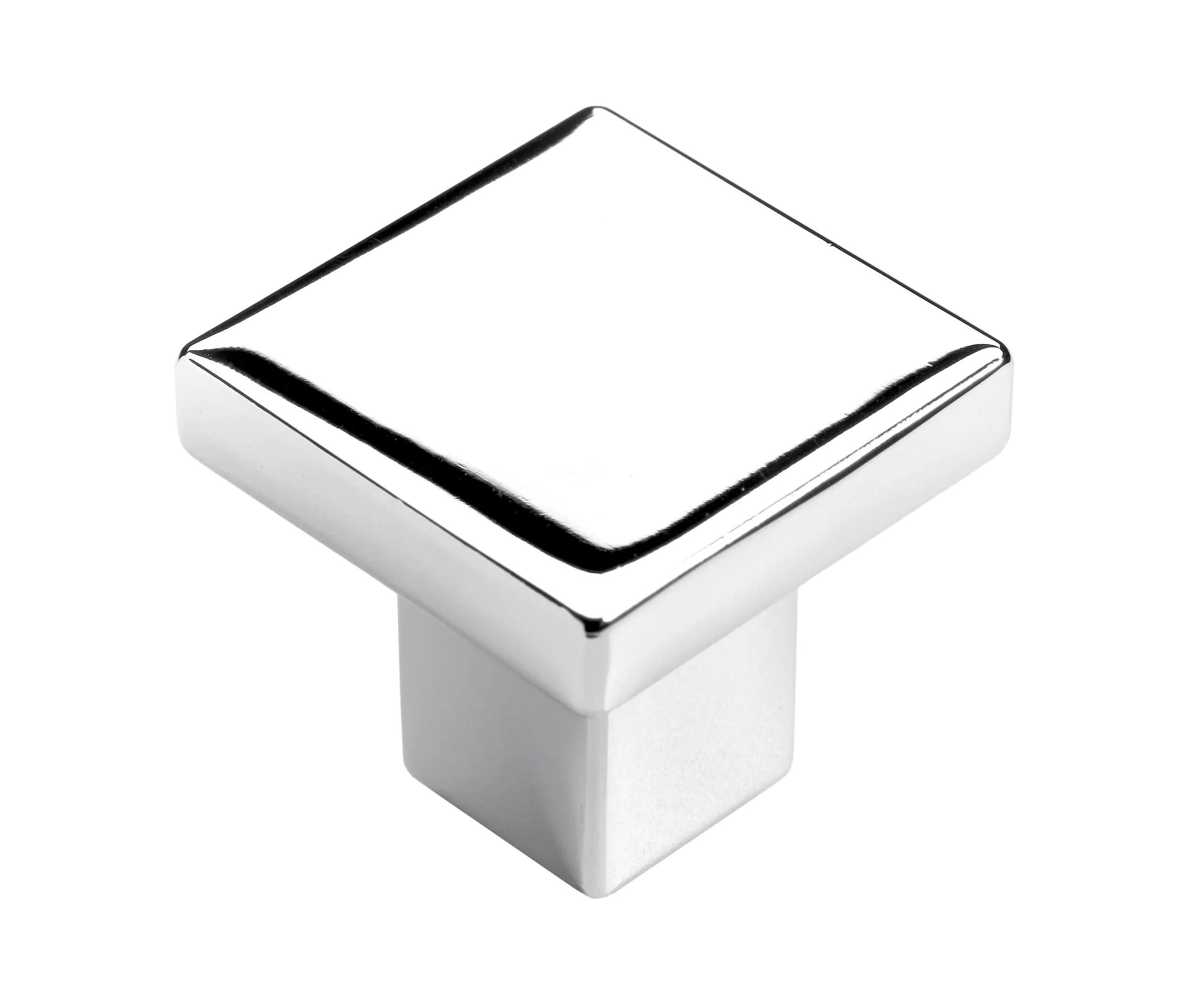 Hettich Möbelknopf Zinkdruckguss verchromt 30,0 x 30,0 mm - 1 Stück