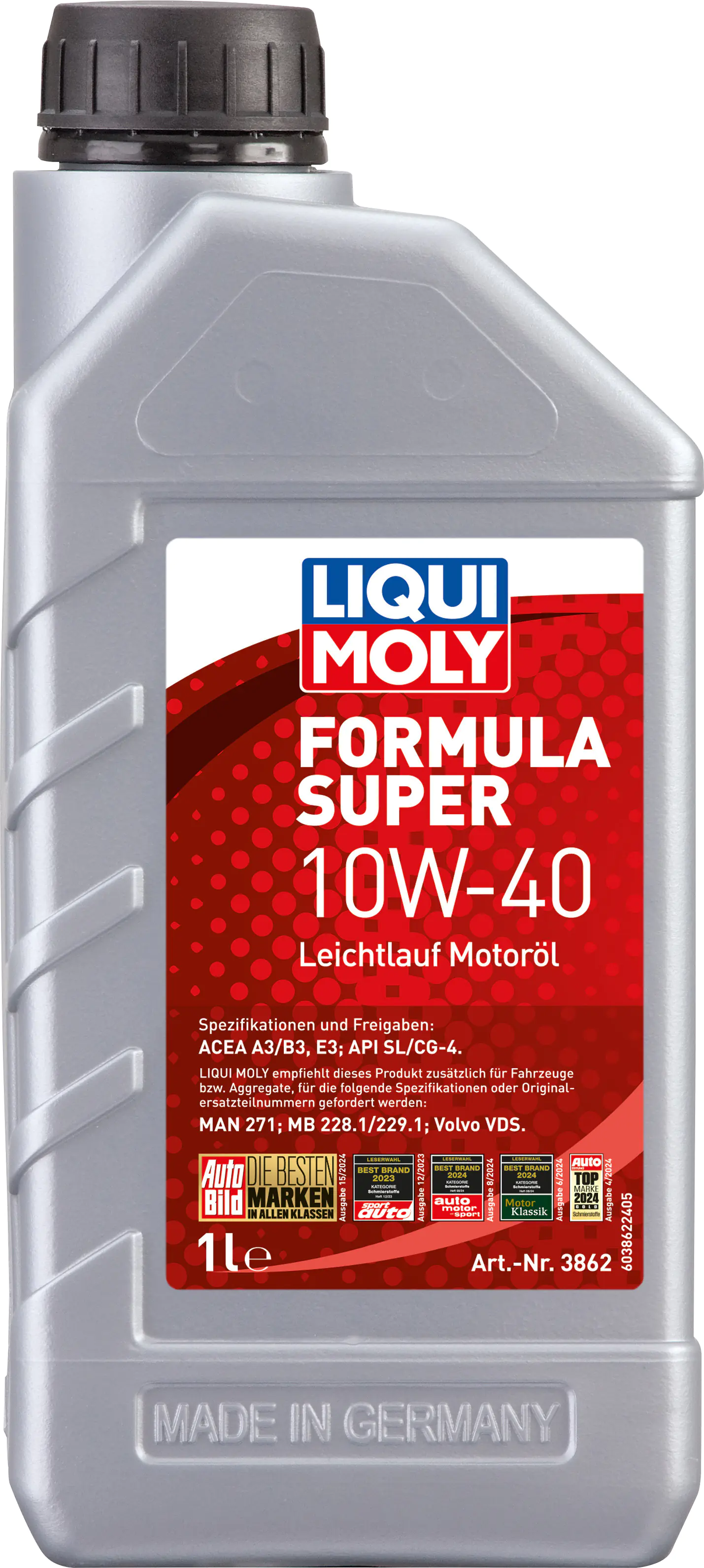 Liqui Moly Motoröl Formula Super 10W-40 1 L