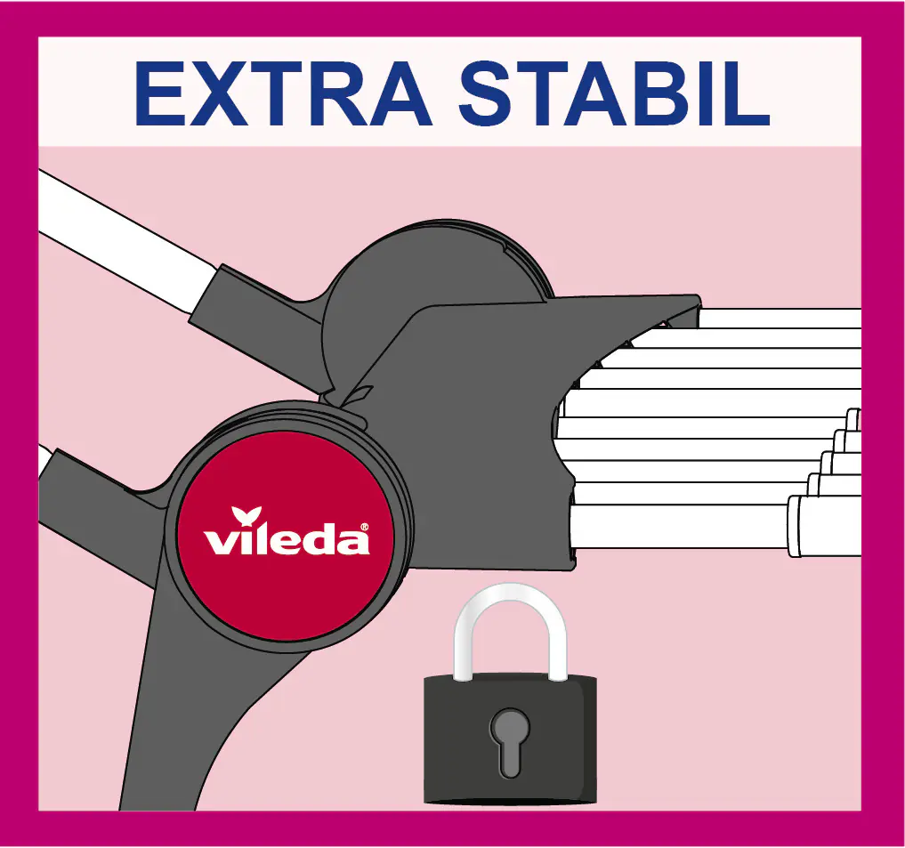 Vileda Wäscheständer Infinity Flex Vileda Wäscheständer Infinity Flex