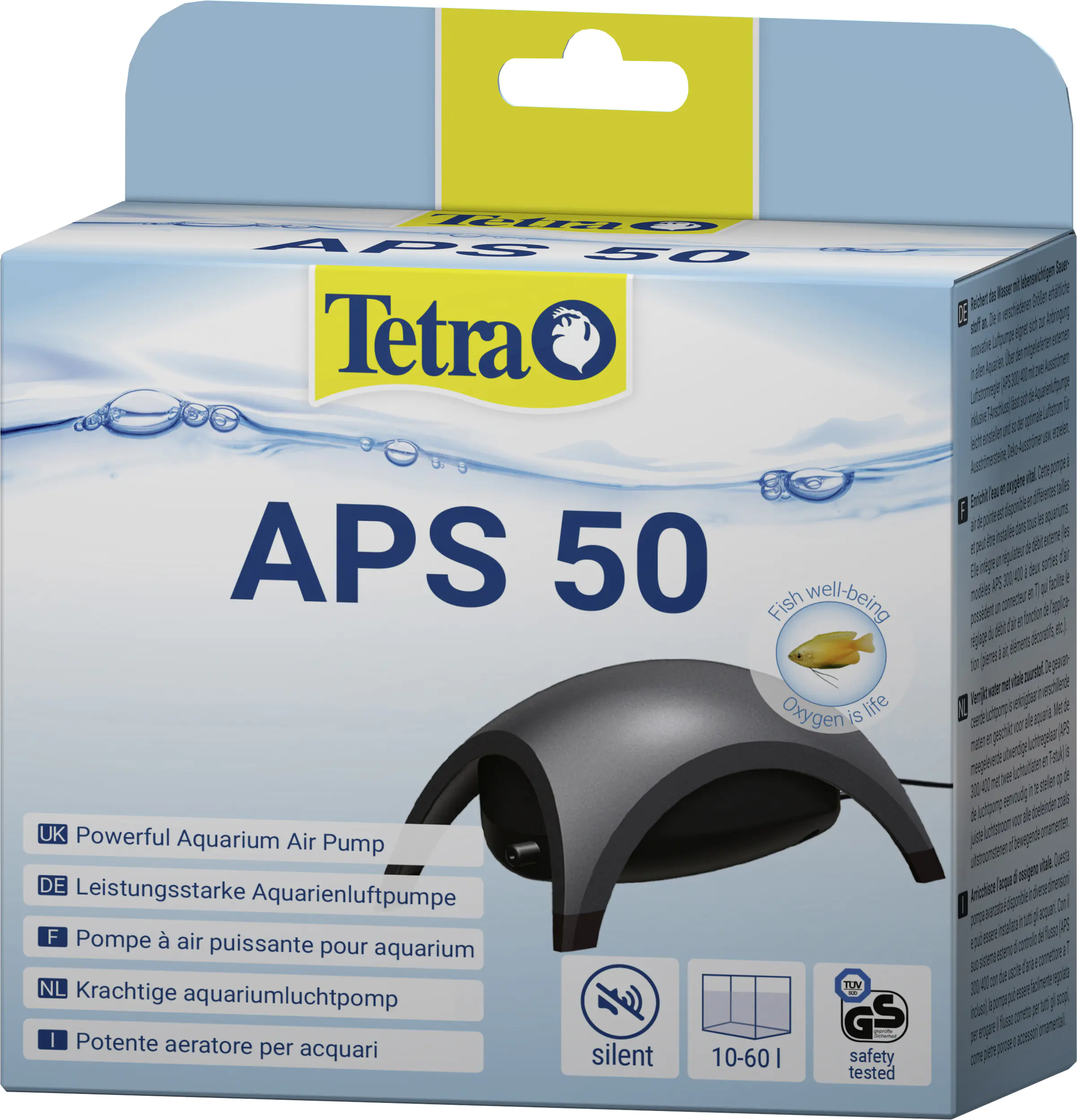 Tetra Aquarienluftpumpe APS 50 Black Editon Tetra Aquarienluftpumpe APS 50 Black Editon
