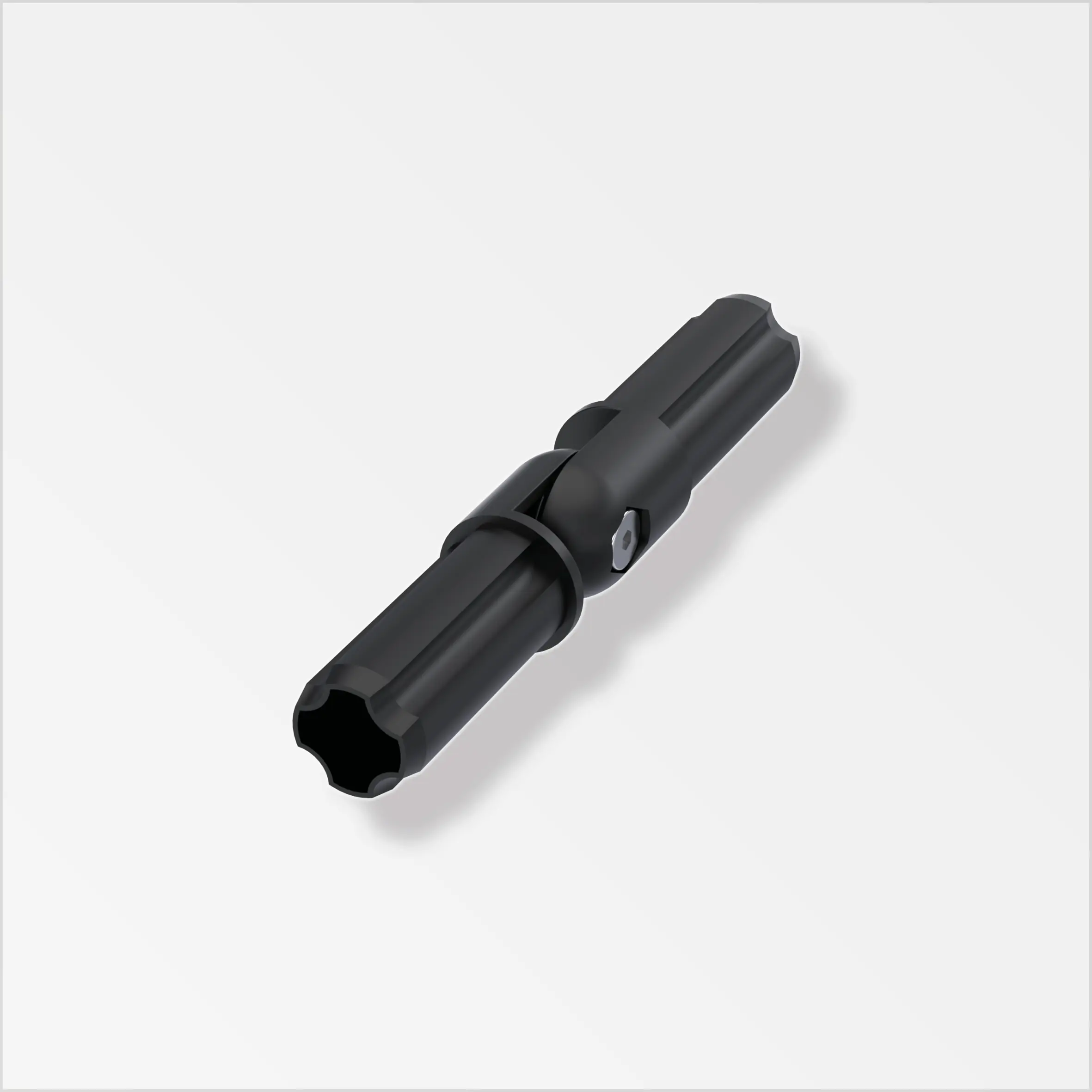 alfer Combitech connect Gelenkverbinder Kunststoff schwarz