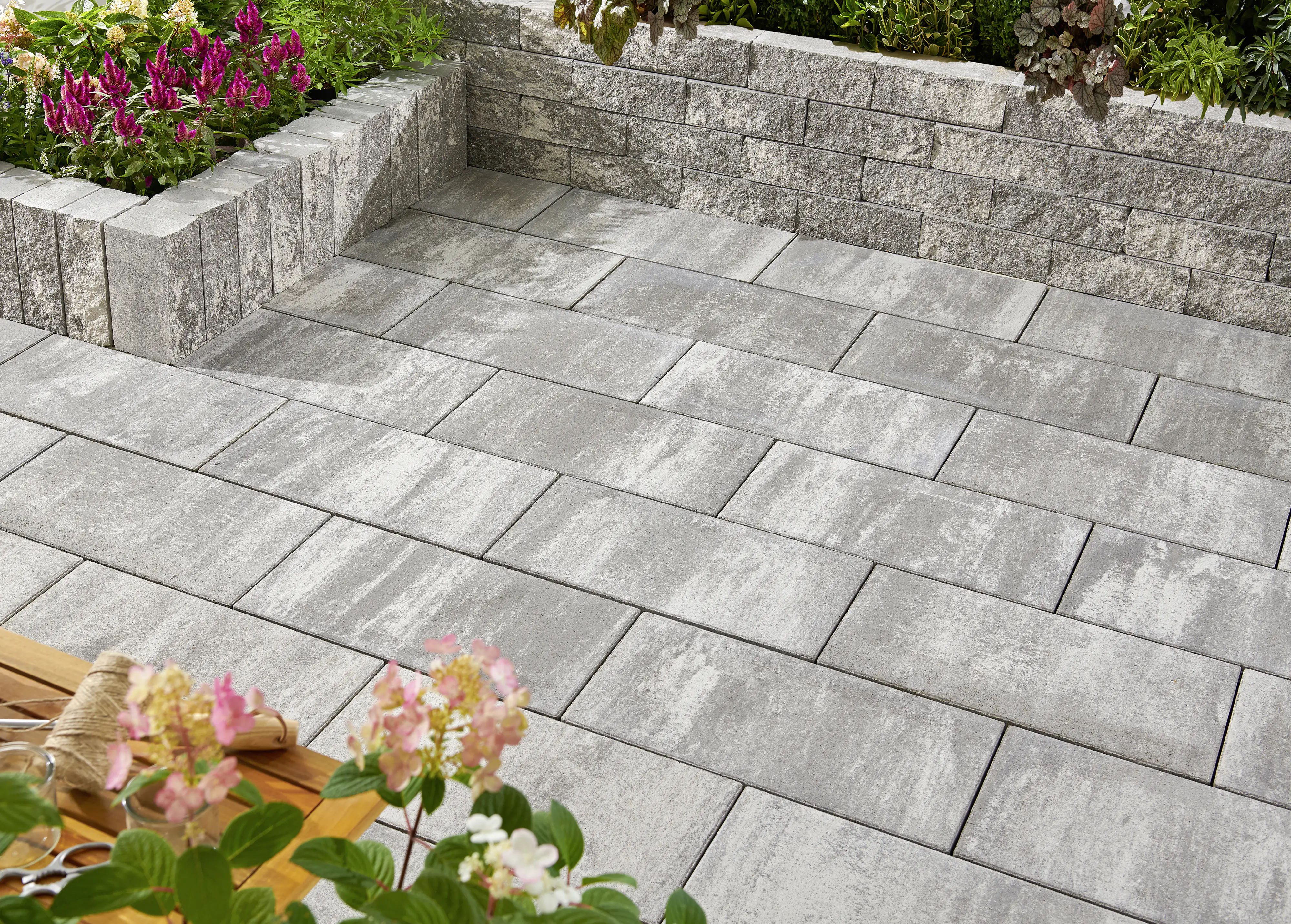 Primaster Terrassenplatte San Marino 60 x 30 x 5 cm grau-alpin Primaster Terrassenplatte San Marino 60 x 30 x 5 cm grau-alpin