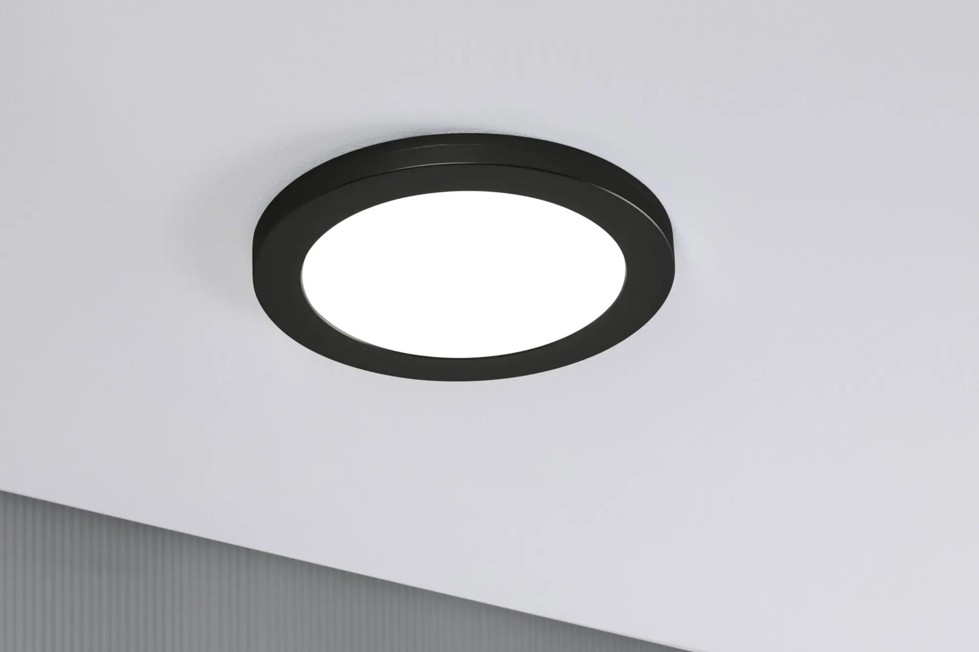 Paulmann LED Einbauleuchte Cover-it schwarz 22,5 cm 16,5 W