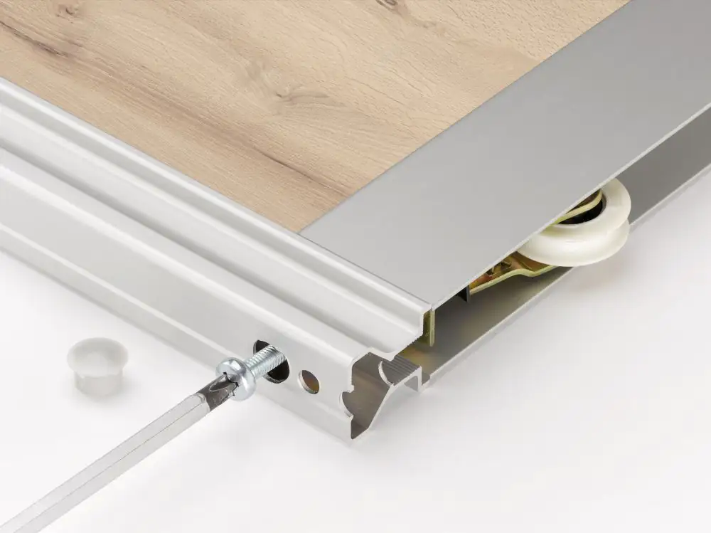 Schiebetür-Baupaket Rapid Buche Naturewood/Ahorn Naturewood