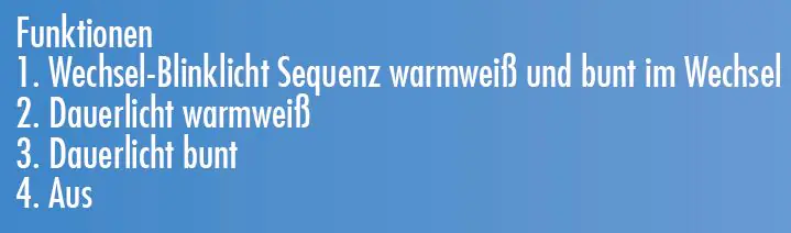 TrendLine LED Lichterkette 40 LED warmweiß bunt 40 LED, warmweiß/bunt