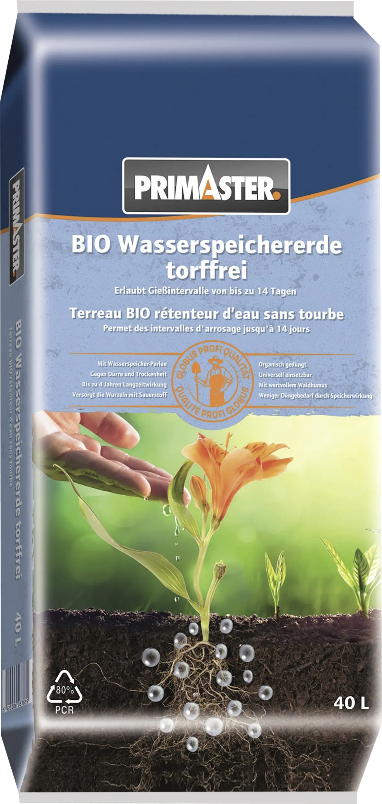Primaster Bio torffreie Wasserspeichererde 40 L Primaster Bio torffreie Wasserspeichererde 40 L