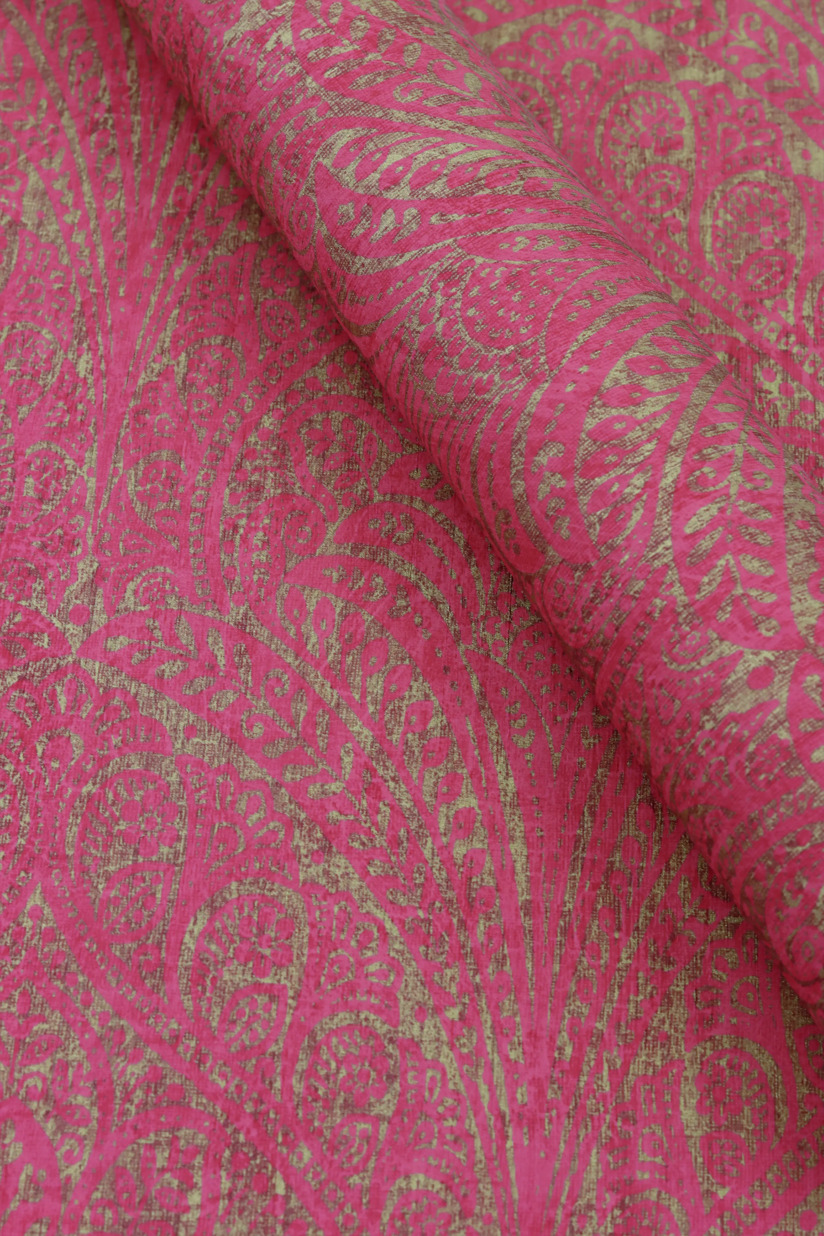 Rasch Vliestapete 746365 Pink-Dunkelpink Muster & Motive 10,05 m x 0,53 m