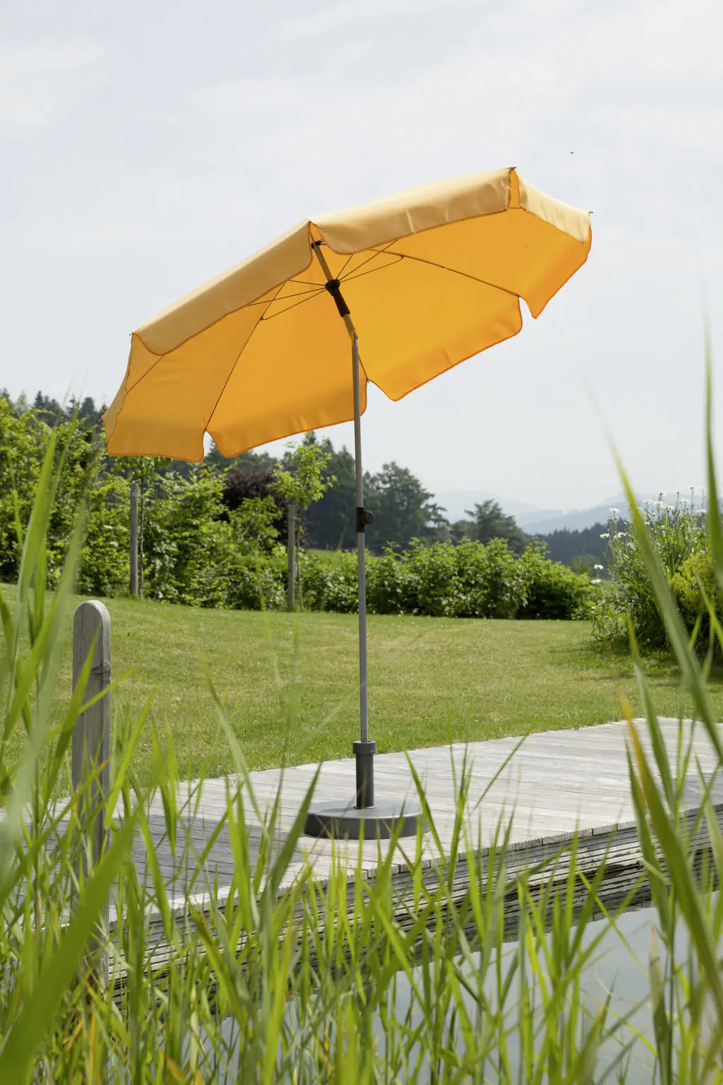 Schneider Sonnenschirm Locarno mandarine Ø 200 cm