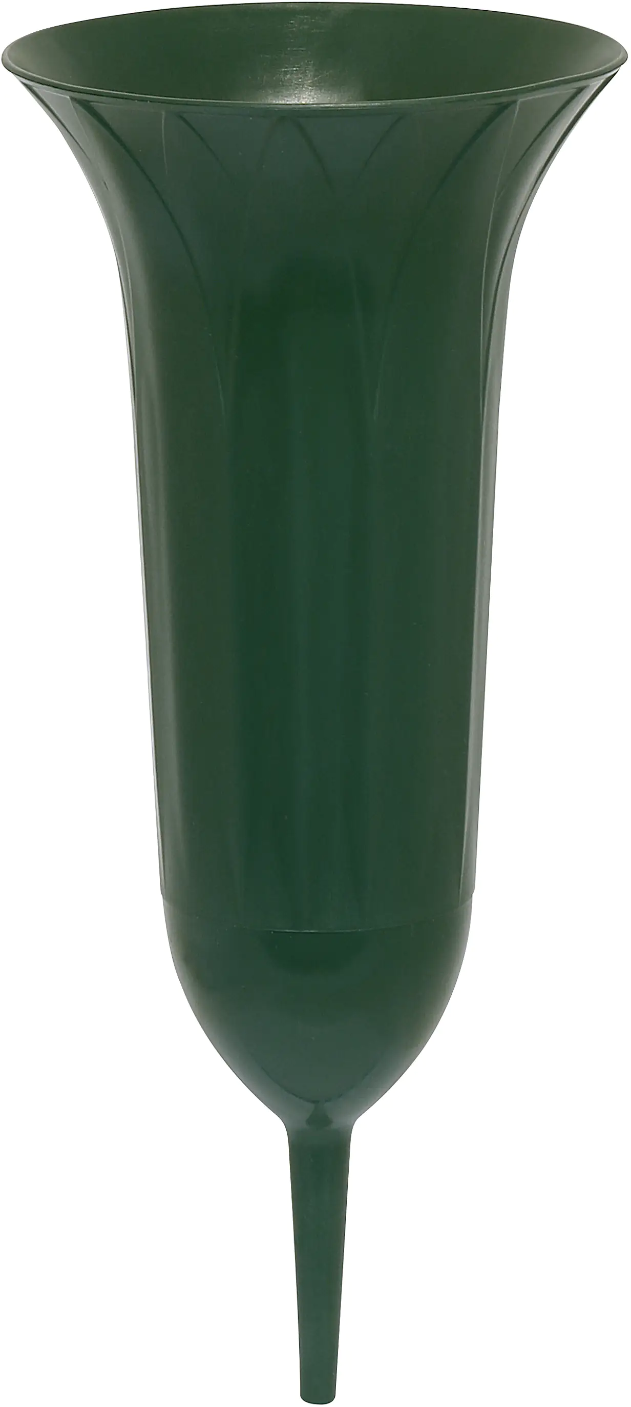 Geli Grabvase Ø 11 cm dunkelgrün Geli Grabvase Ø 11 cm dunkelgrün