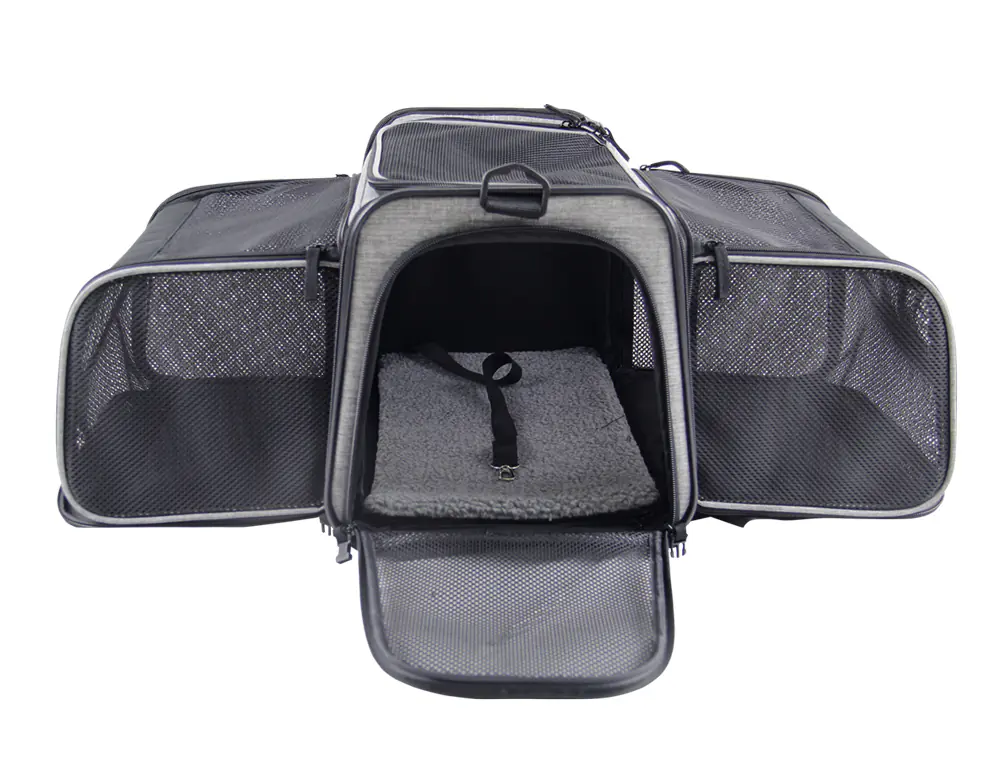 Nobby Tiertragetasche Extend grau 45 x 28 x 28 cm