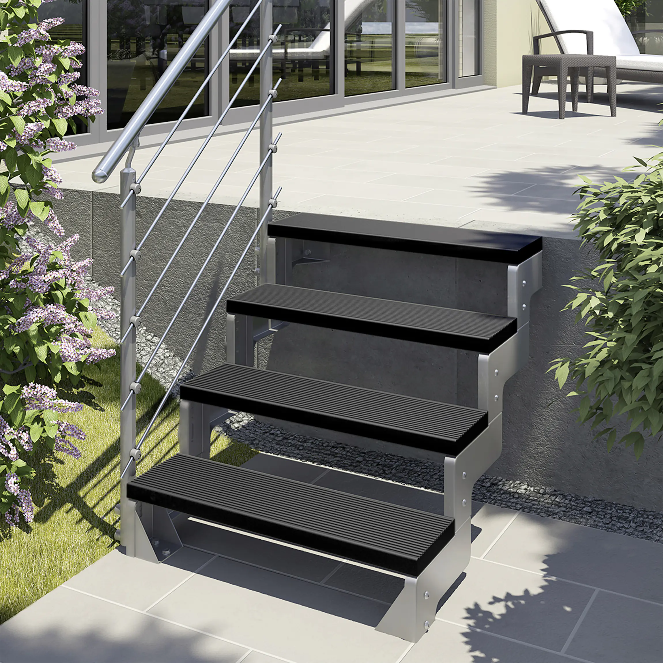 DOLLE Außentreppe Gardentop Set 1 Startset