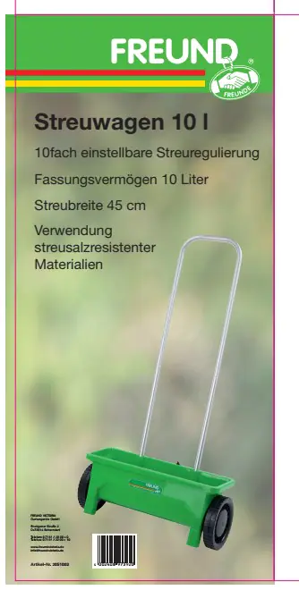 Freund Victoria Streuwagen 10 L