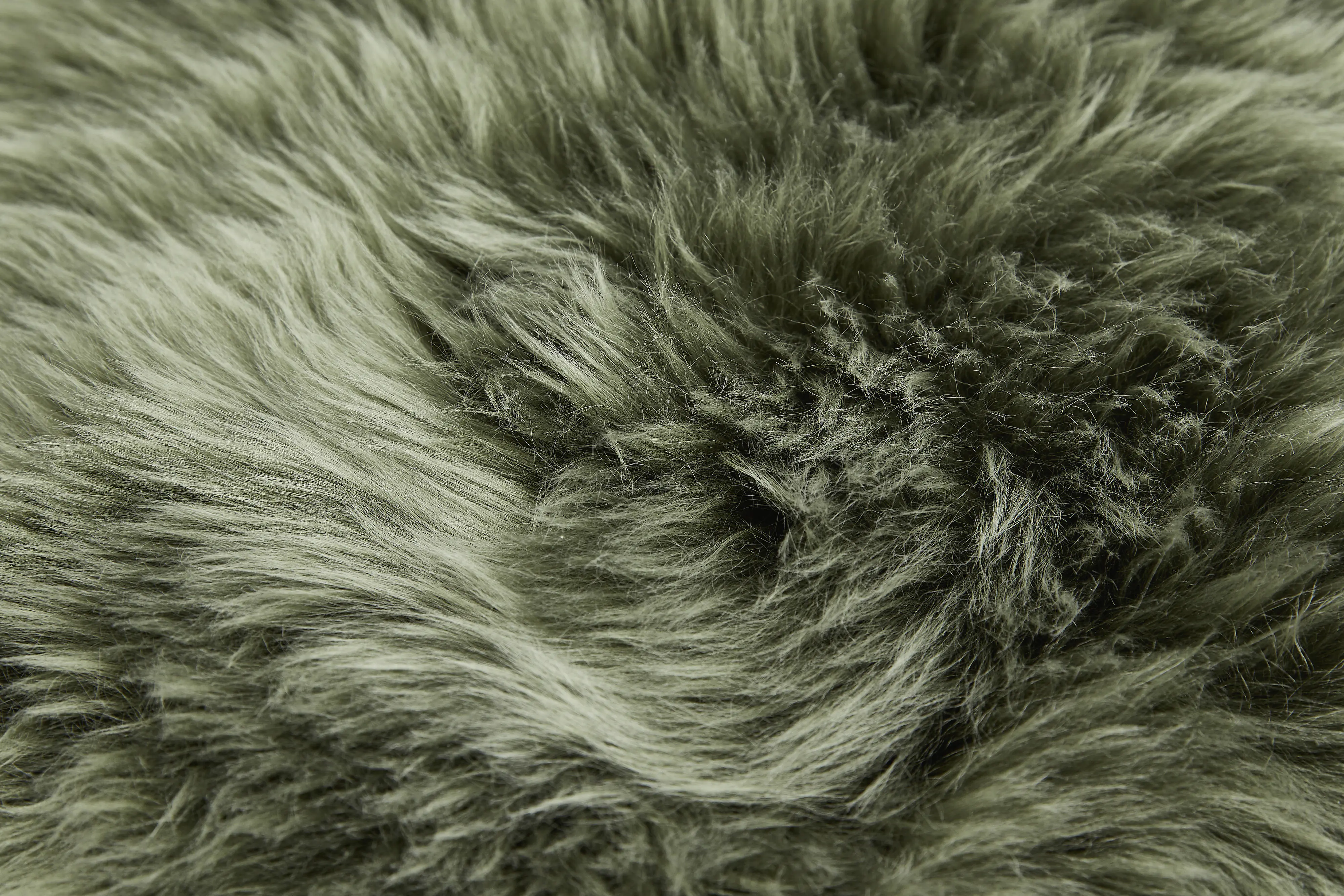 Teppich Schaffell 85 x 60 cm grün Teppich Schaffell 85 x 60 cm grün