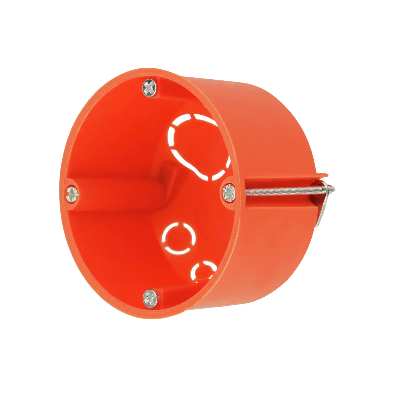 REV Hohlwand-Schalterdose mit Membran Ø 68 mm orange 25 Stück