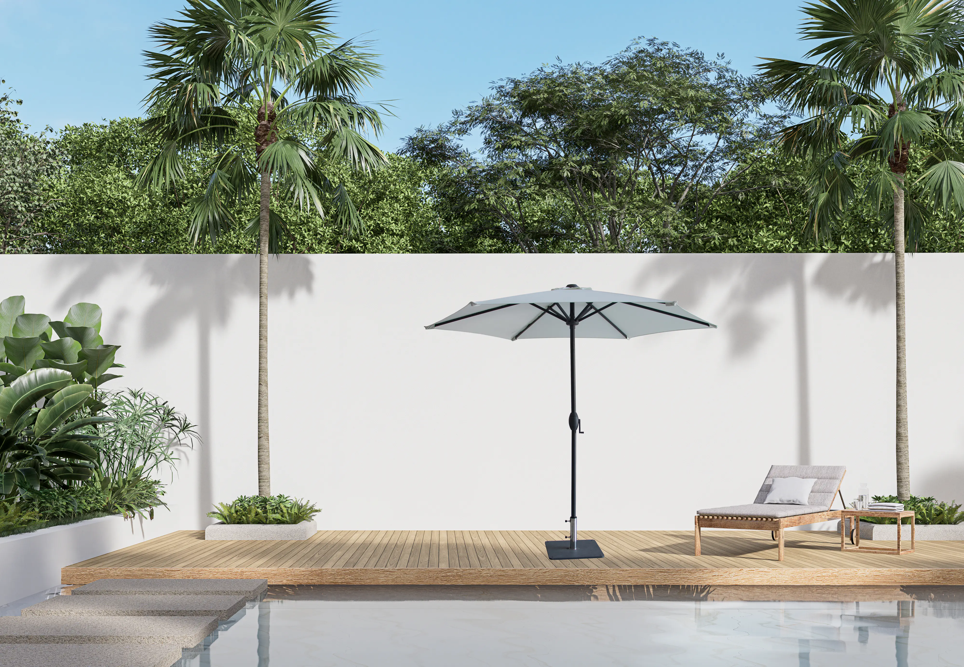 Primaster Sonnenschirm Ingenio creme Ø 250 cm