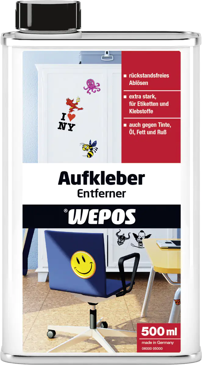Wepos Aufkleberentferner 500 ml Wepos Aufkleberentferner 500 ml