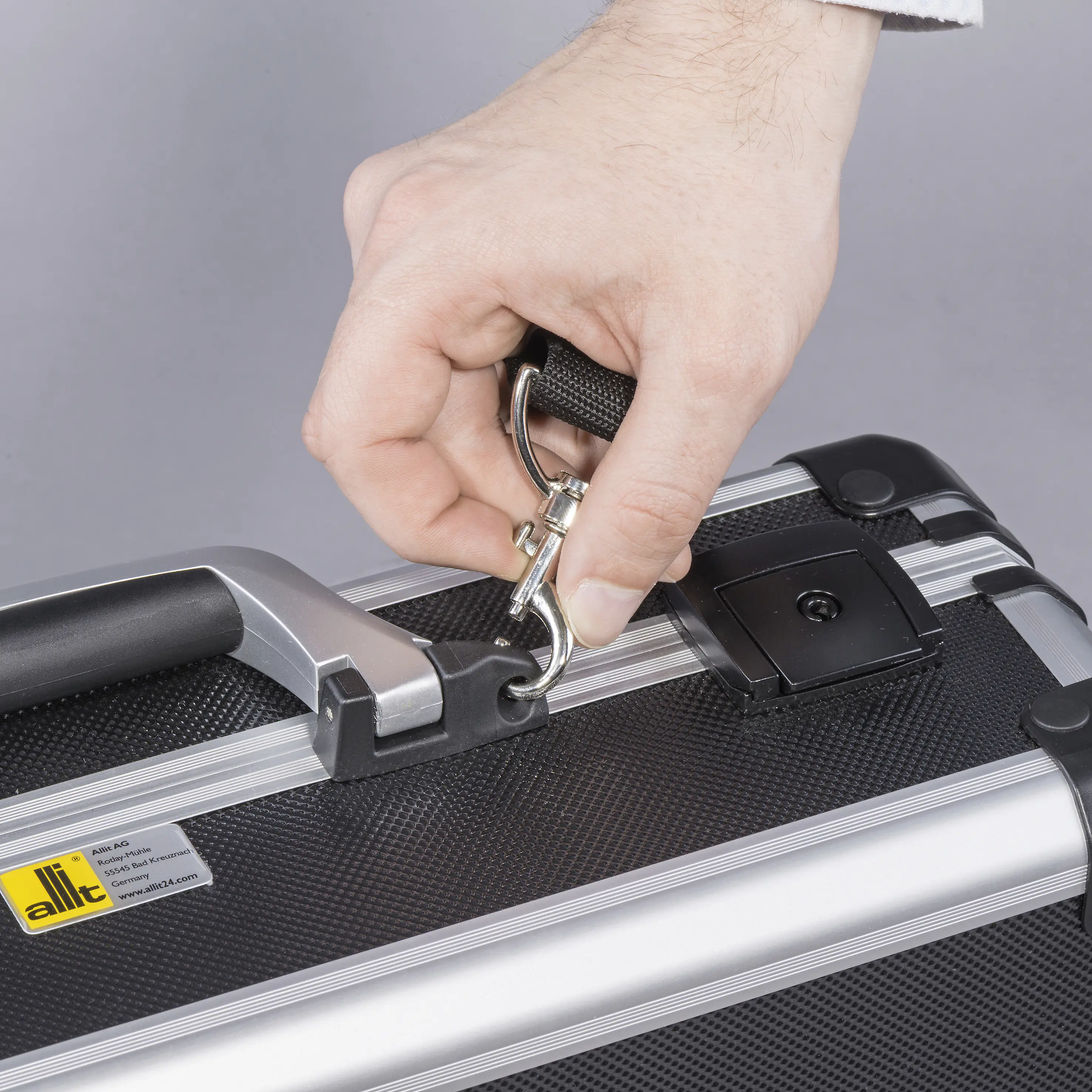 Allit Tragegurt mit 2 Karabinerhaken AluPlus Strap 140