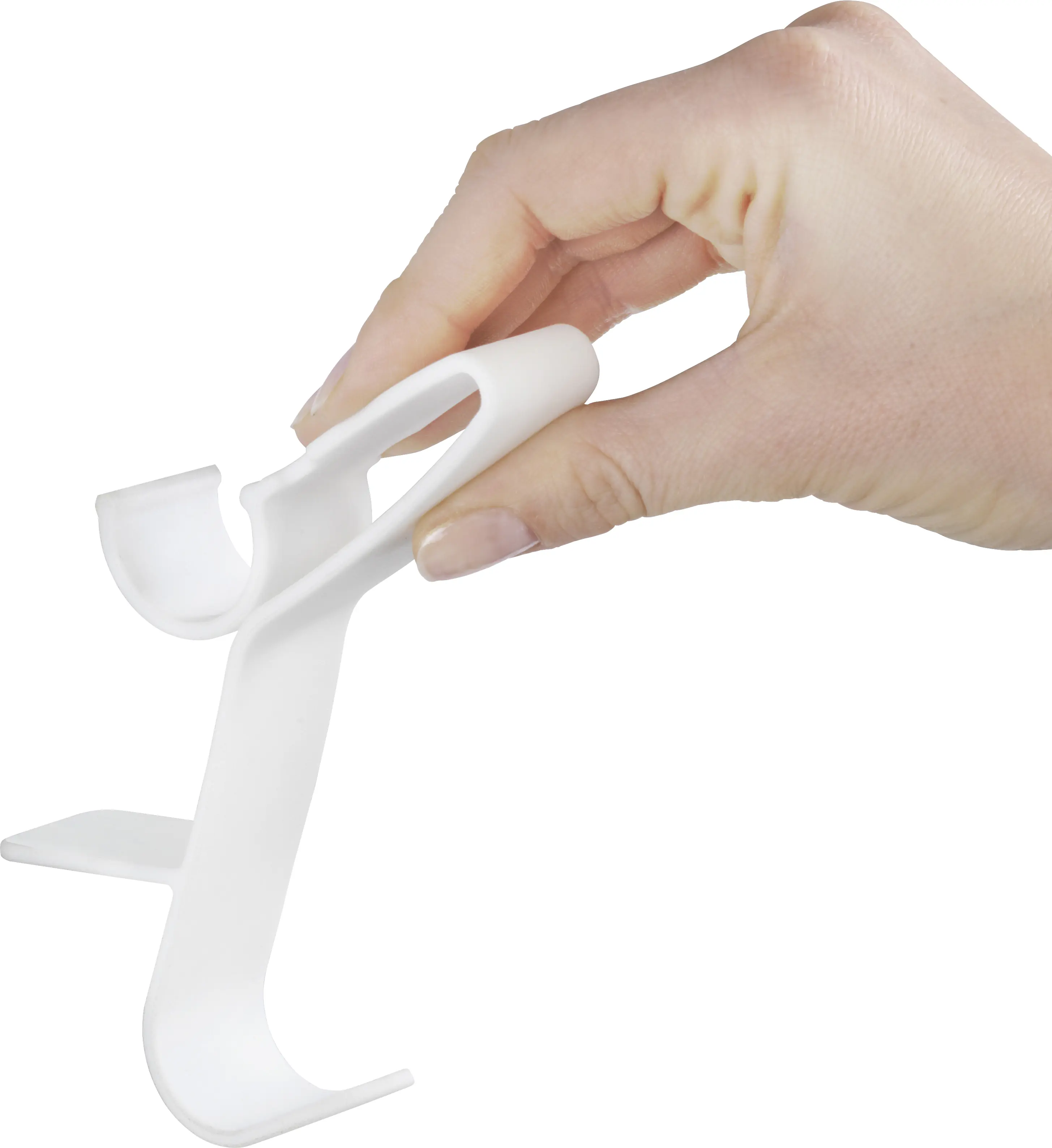 Wenko Haken für Handtuchheizkörper Polystyrol, weiß, universal
