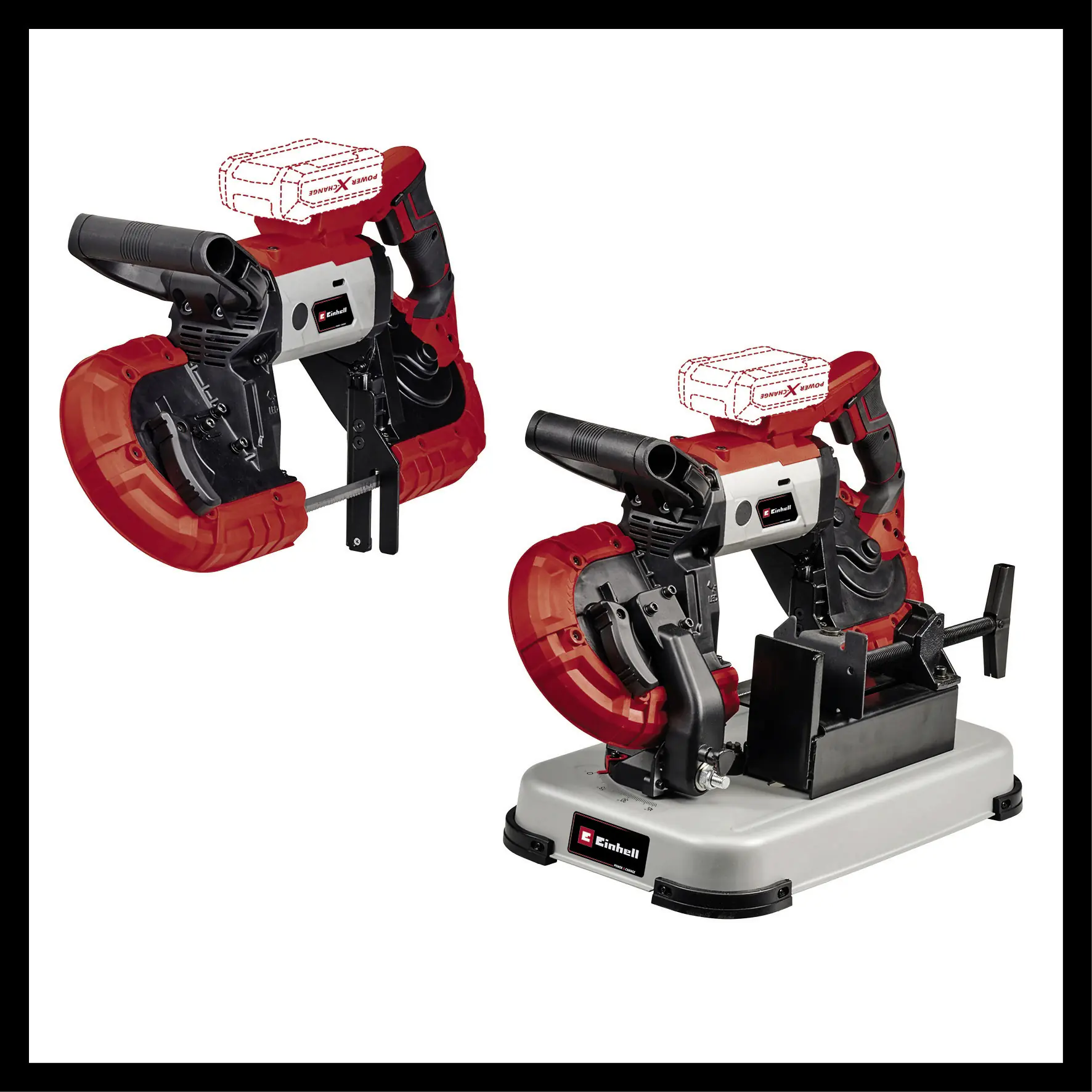 Einhell Expert Akku-Bandsäge TE-MB 18/127 U Li Solo 18 V