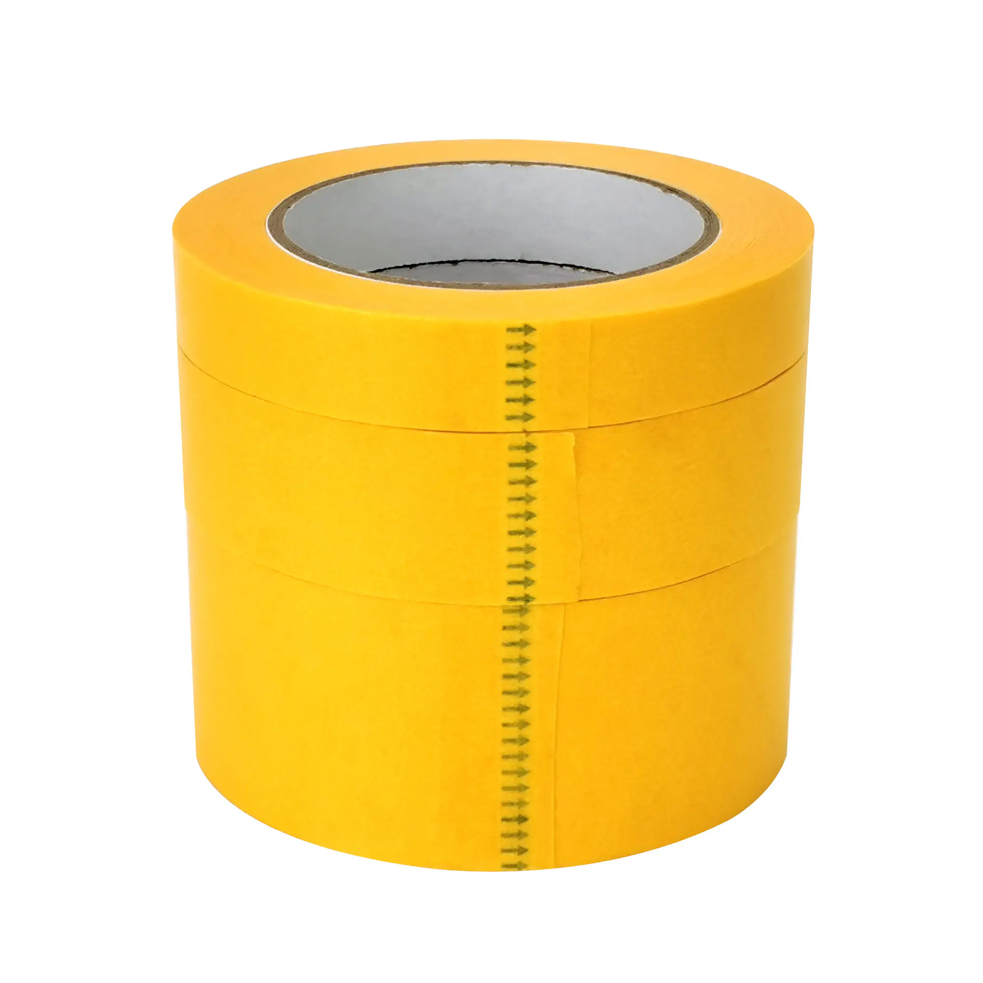 TrendLine Kreppband-Set gelb 19/ 30/ 50 mm x 50 m - 3 Stück