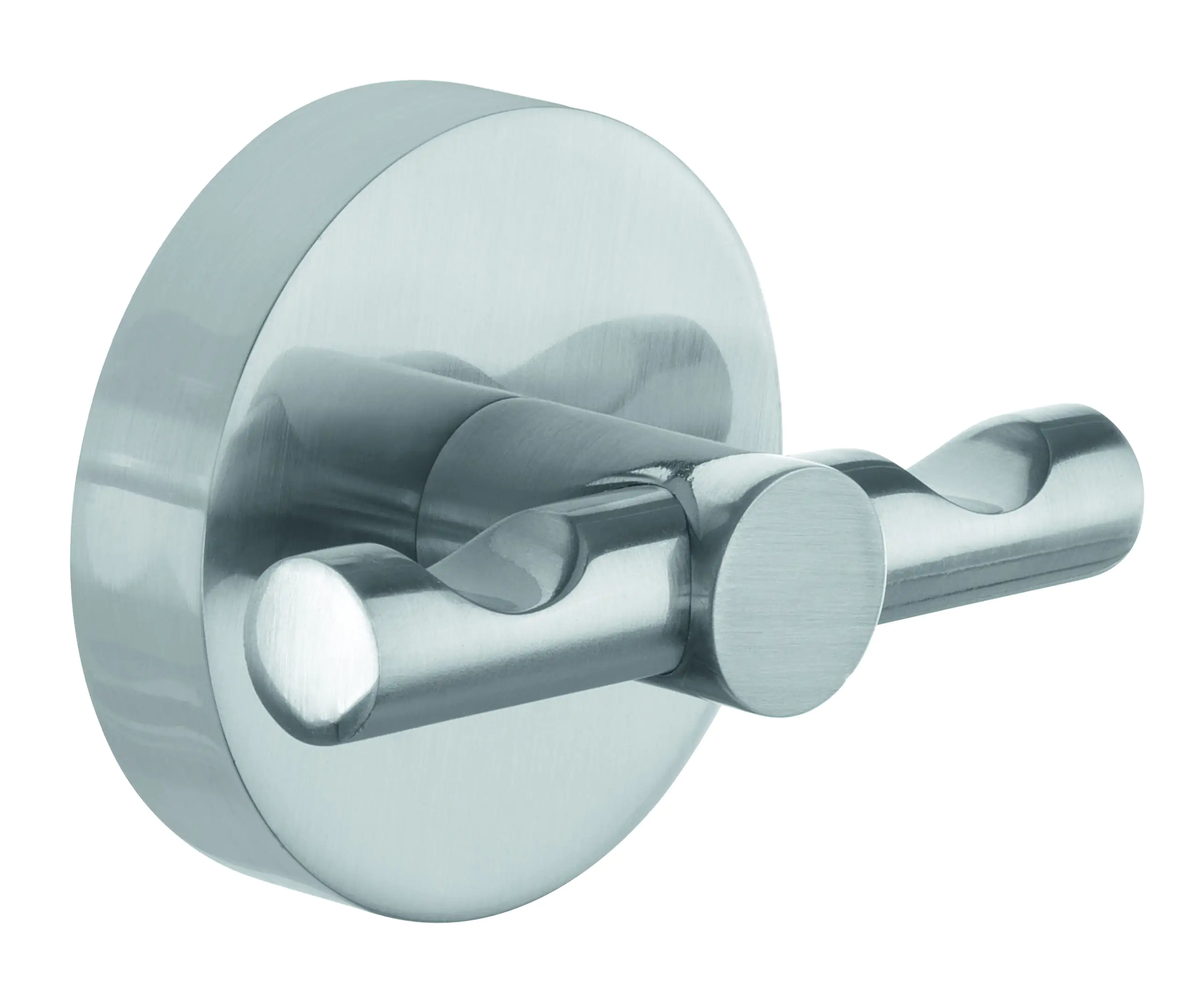 tesa Moon Handtuchhaken edelstahl rund 2 Haken tesa Moon Handtuchhaken edelstahl rund 2 Haken