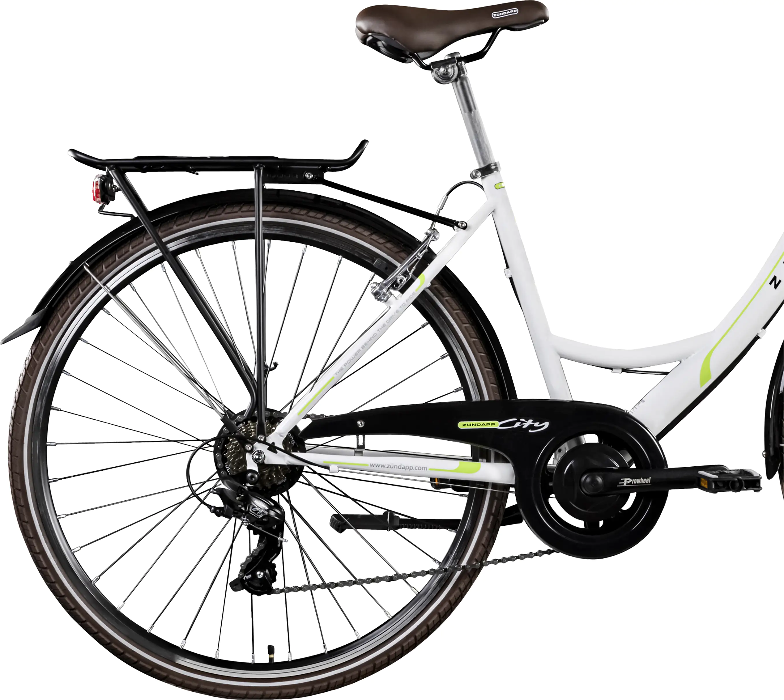 Zündapp Cityrad Z700 Damen 28 Zoll RH 46cm 6-Gang weiß grün
