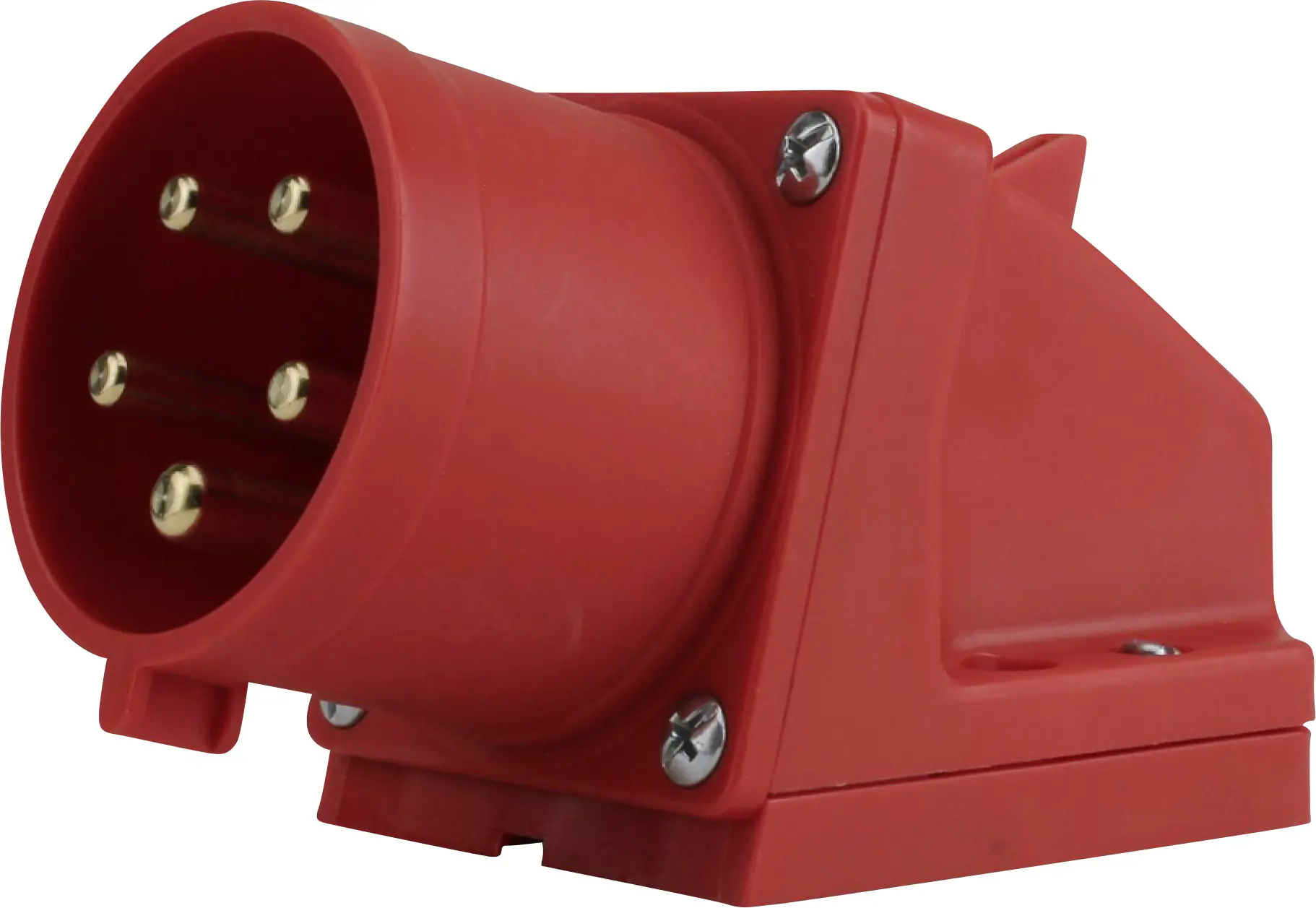 PCE CEE-Wandgerätestecker 5-polig 32A rot PCE CEE-Wandgerätestecker 5-polig 32A rot