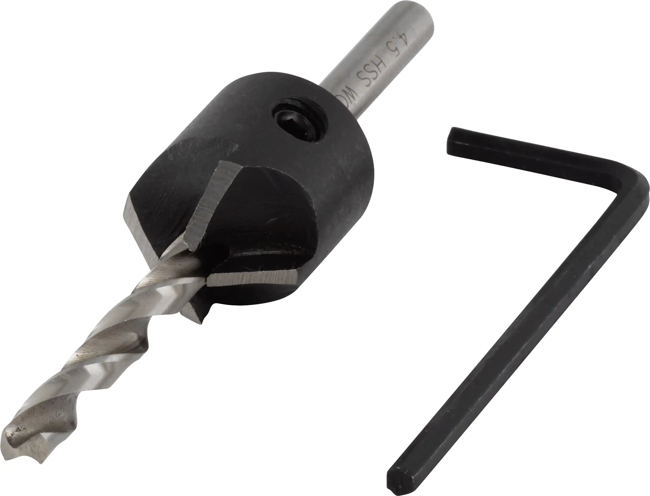 Wolfcraft Vorbohrer mit Senker 2499000 Ø 4,5 - 16 mm Rundschaft