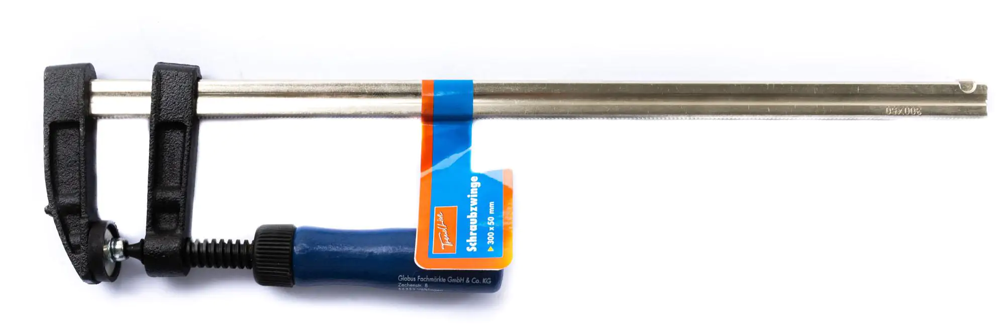 TrendLine Schraubzwinge 30 x 5 cm mit Holzgriff